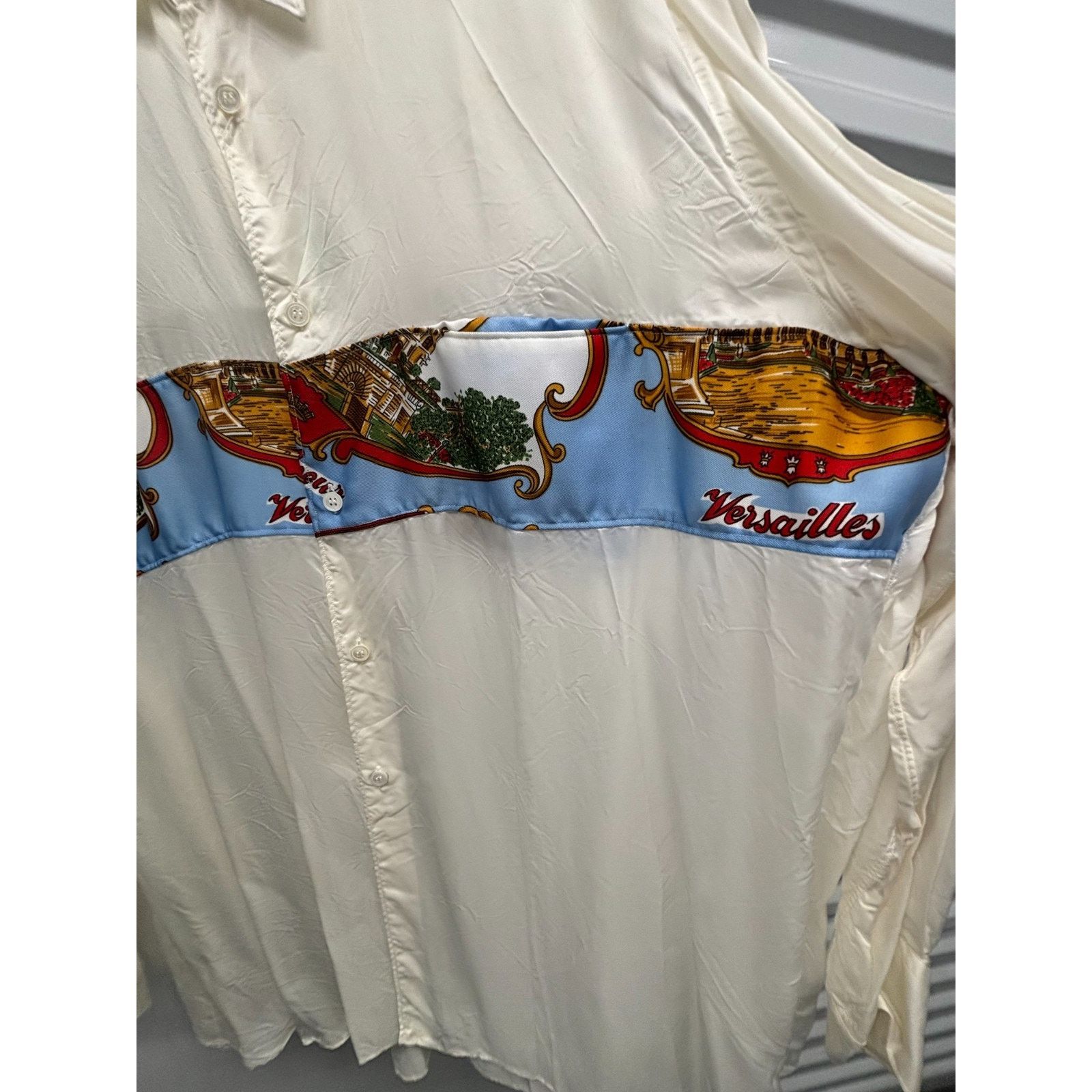 Comme des Garcons NWT Comme des Garçons Shirt Versailles Print Shirt Size L Size US L / EU 52-54 / 3 - 2 Thumbnail