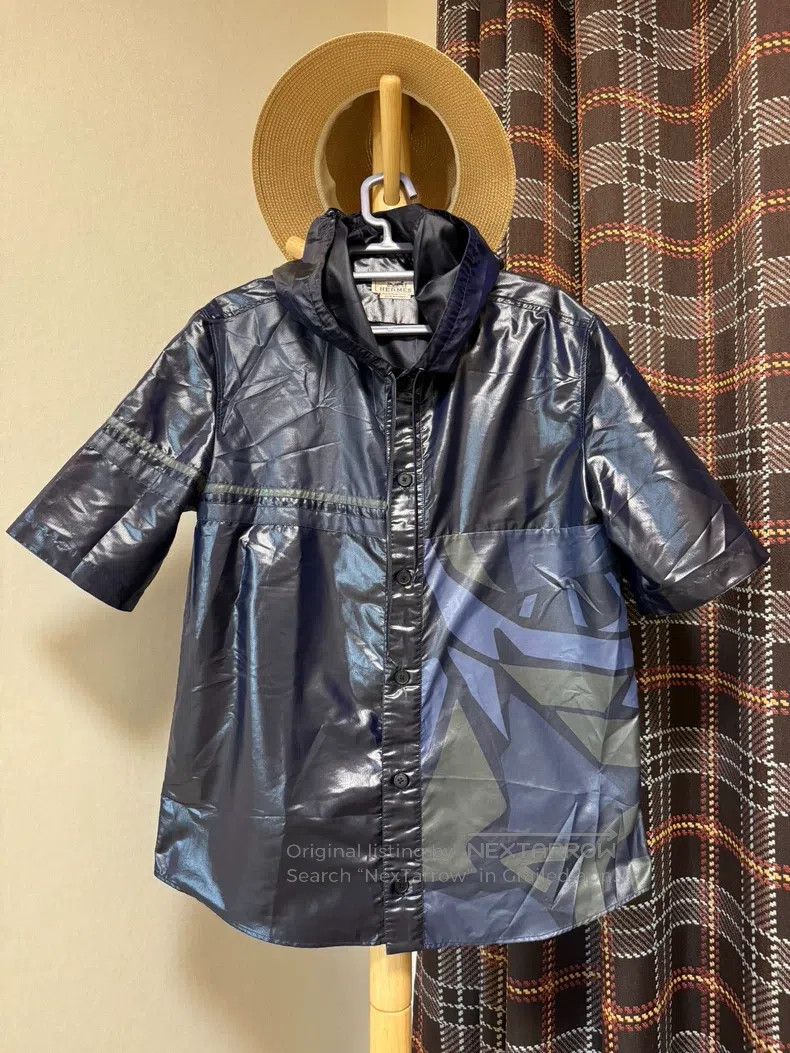 Hermes Short Sleeve Jacket Hooded Jacket