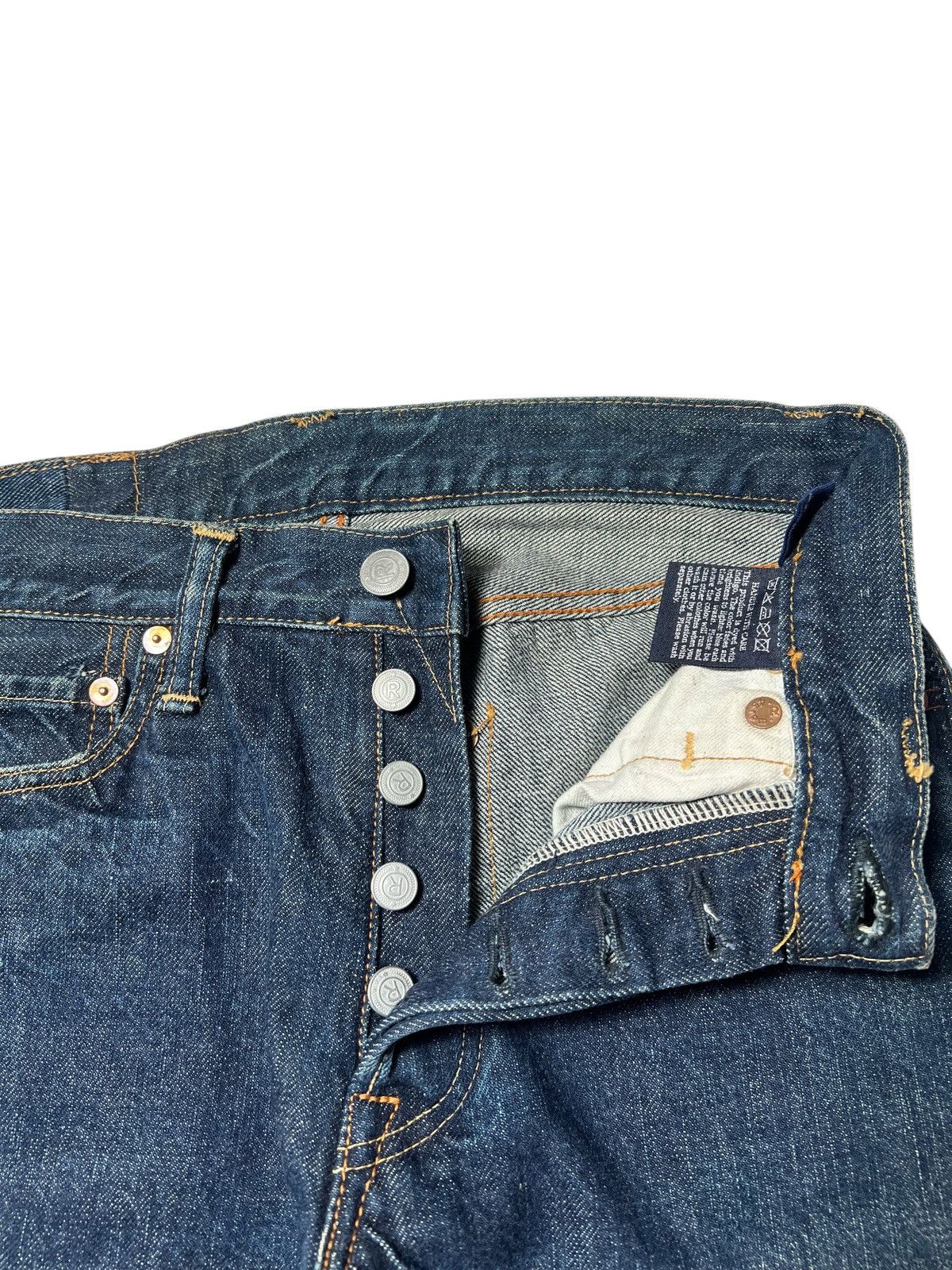 45rpm 2000s 45RPM Selvedge Button Pants Size US 26 / EU 42 - 5 Thumbnail