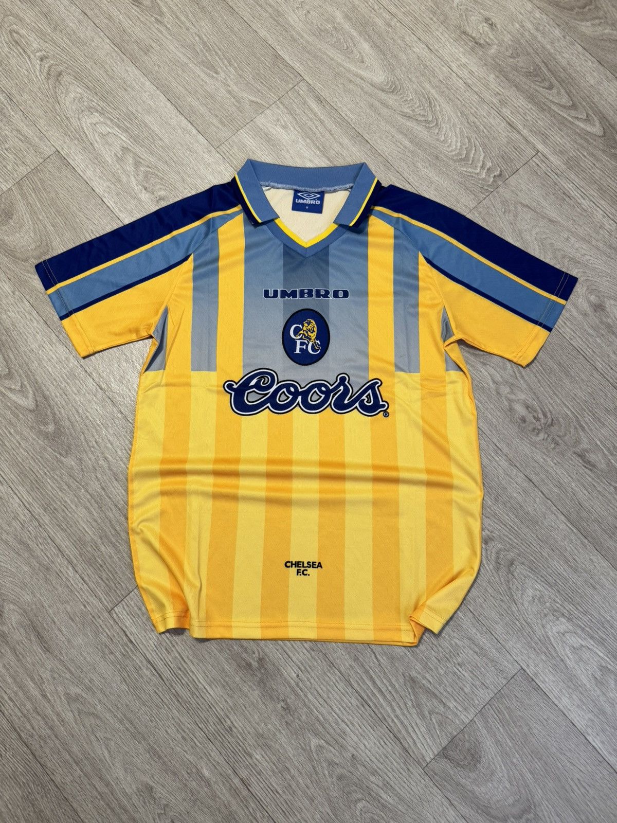 Umbro × Vintage 🔷Retro Umbro Chelsea 1995/96/97 Soccer jersey🔷 Size US M / EU 48-50 / 2 - 1 Thumbnail