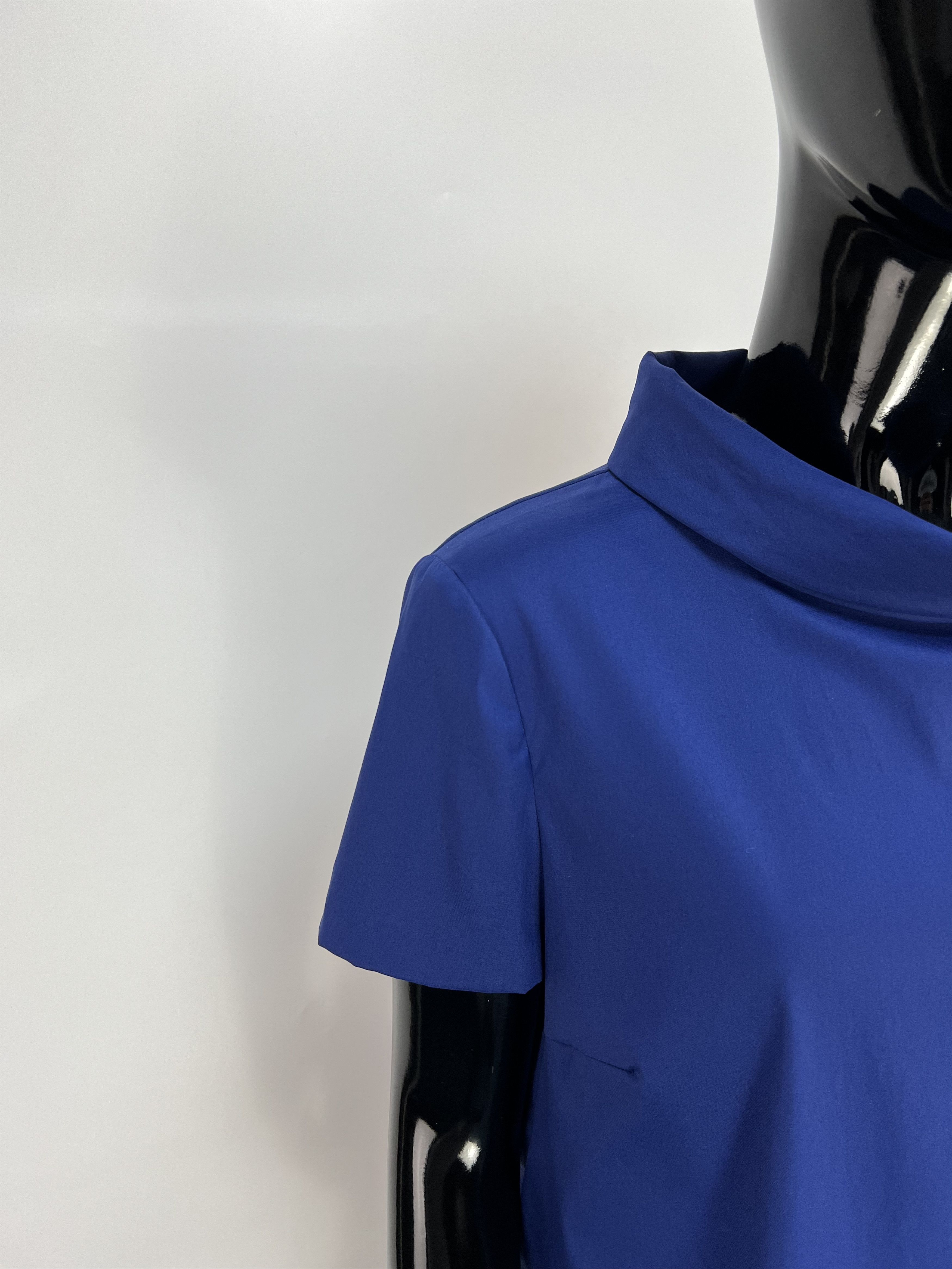 Prada PRADA Blue Cotton Blouse Size IT 46 Size L / US 10 / IT 46 - 4 Thumbnail