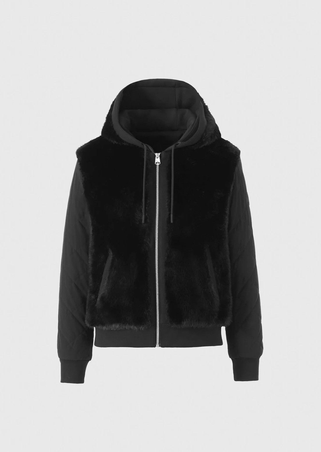 Mackage Mackage GWENDAL Reversible Faux Fur Hoodie NWT Size L / US 10 / IT 46 - 14 Thumbnail