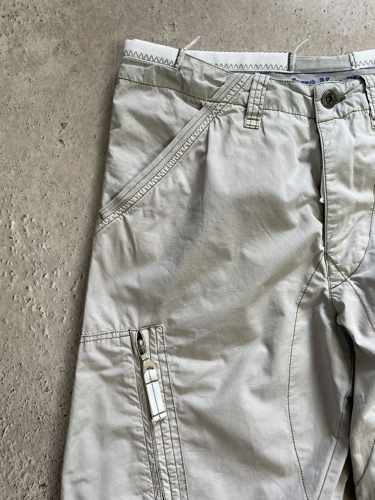 Japanese Brand × Vintage Vintage Like Diesel Y2K Baggy Fit Cargo Pants Jeans Size US 31 - 6 Thumbnail