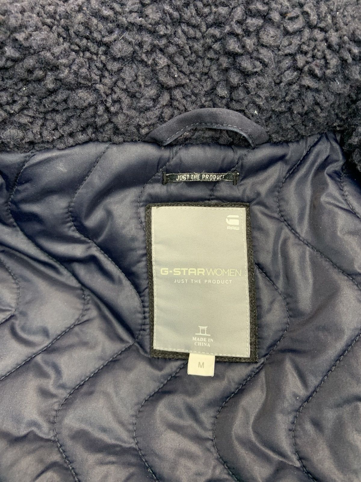 G-Star G-Star Raw Women Blue Duty Cropped Relax Parka Hooded Zip Size M / US 6-8 / IT 42-44 - 4 Thumbnail