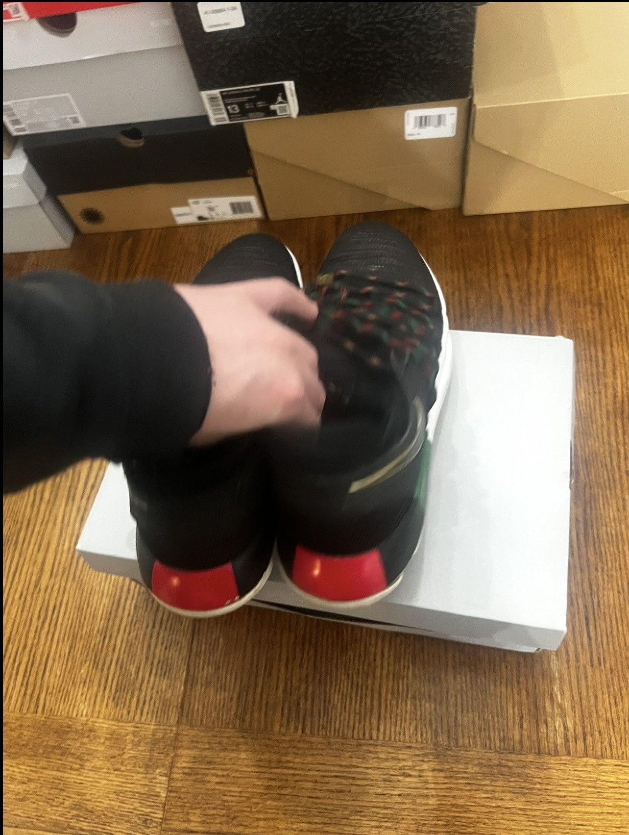 Nike KD 10 Black History Month Size US 13 / EU 46 - 3 Thumbnail