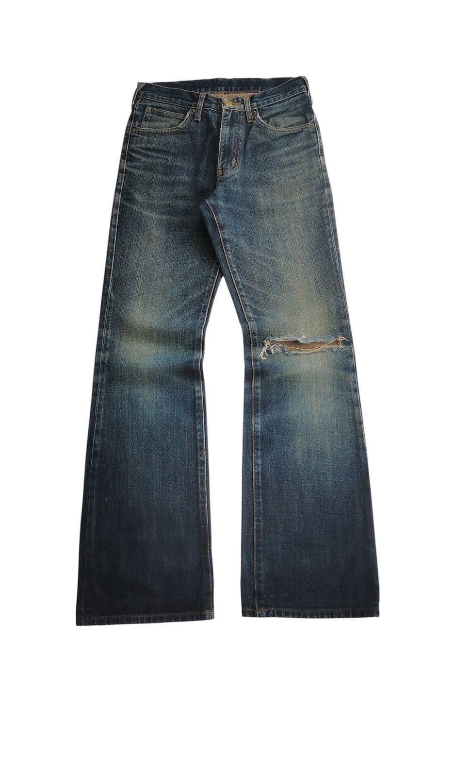 Wrangler Bootcut Vintage Wrangler Distressed Denim Jeans Size US 28 / EU 44 - 1 Thumbnail
