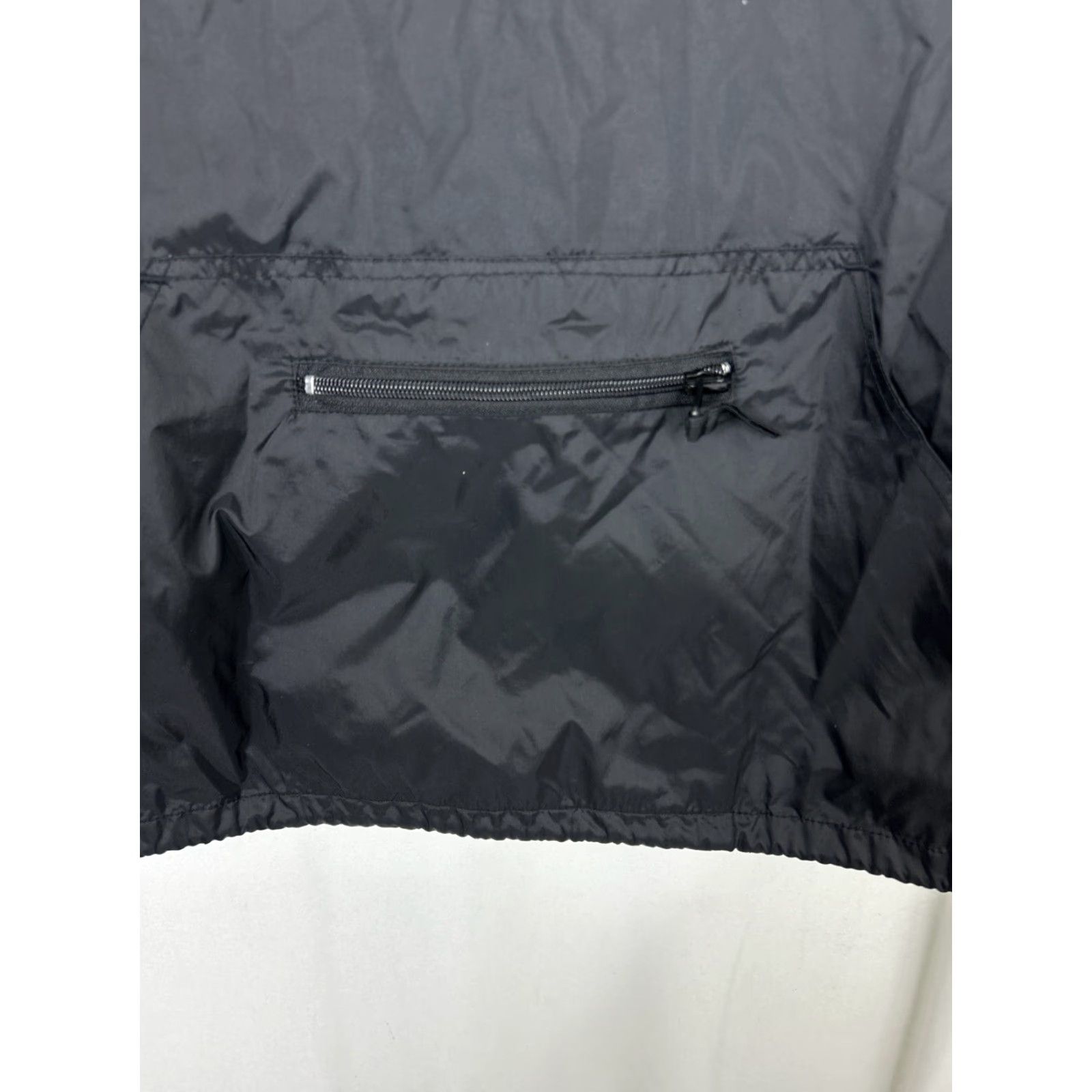 Vintage Hoonigan Jacket Windbreaker Hooded Nylon 1/4 Zip L Black Mens Size US L / EU 52-54 / 3 - 7 Thumbnail