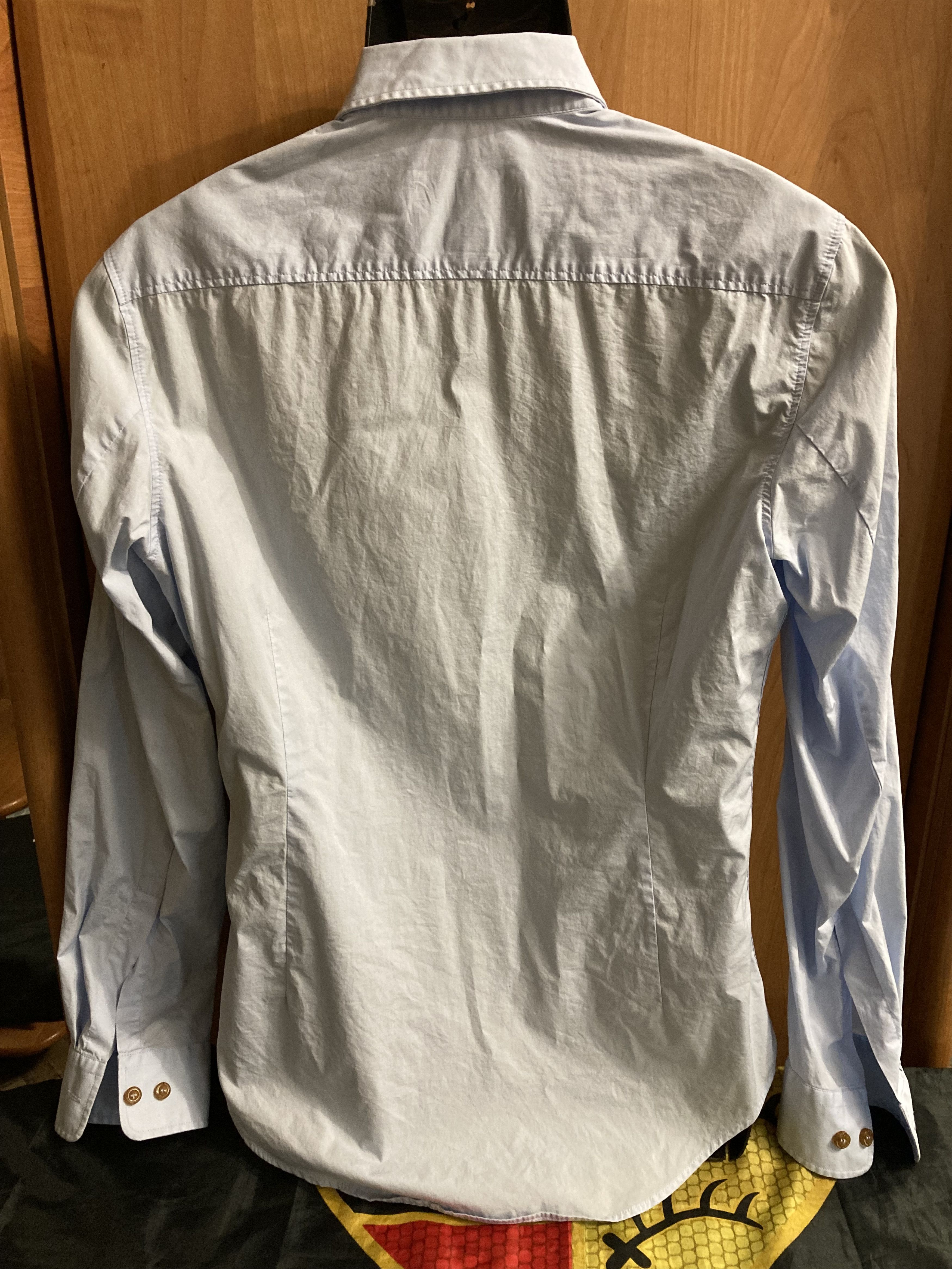 Vivienne Westwood Vivienne Westwood Man London Slim Fit Shirt Long Sleeve Size US M / EU 48-50 / 2 - 2 Thumbnail