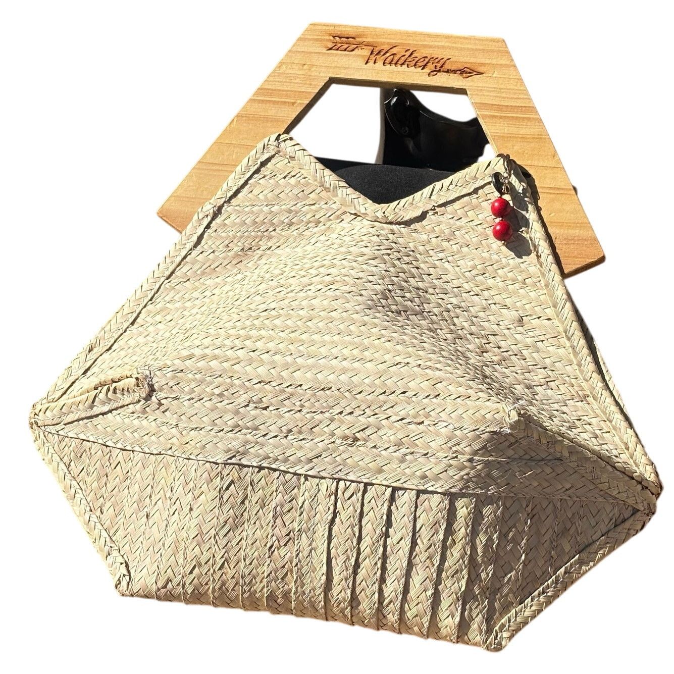 Other Tan Woven Waikery Bag Size ONE SIZE - 5 Thumbnail