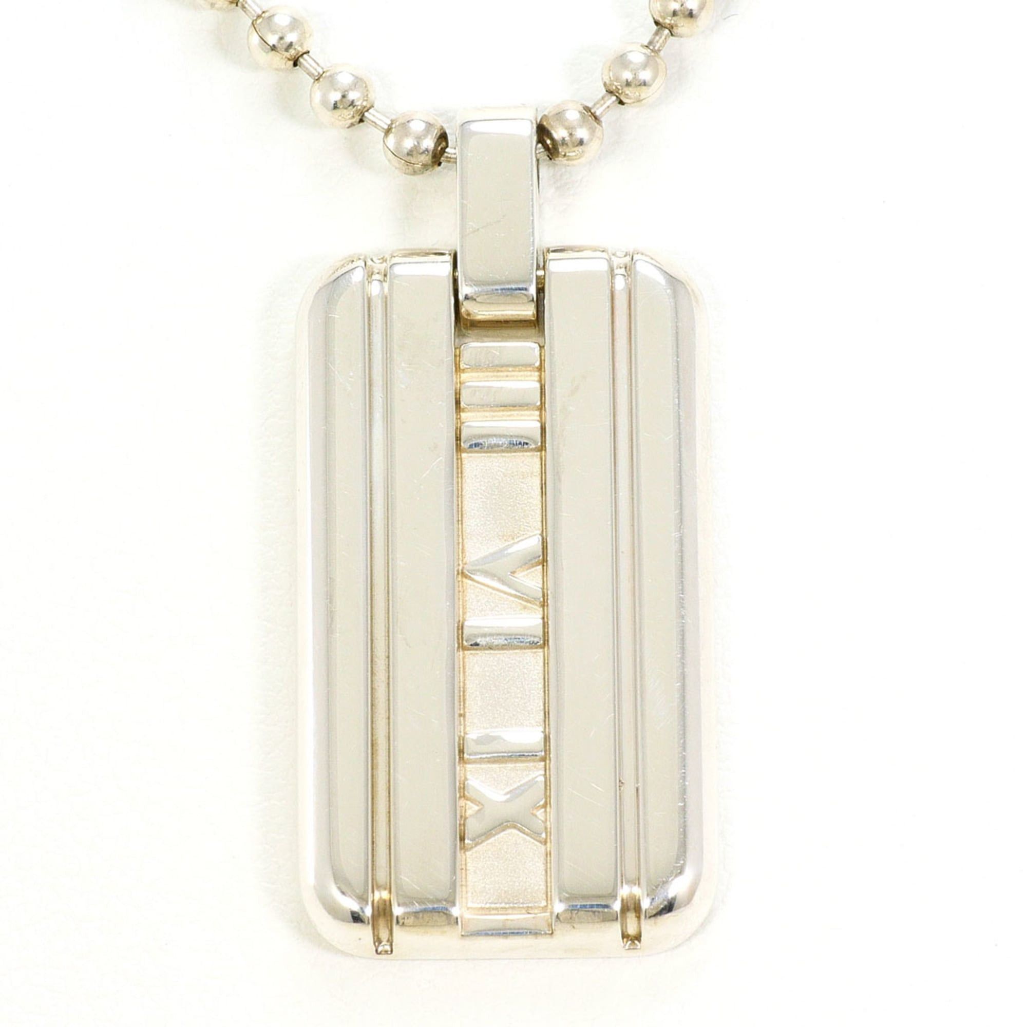 Tiffany & Co. Tiffany & Co. Atlas Sterling Silver Necklace, Approx. 50cm, Total Weight: 21.0g, Free Shipping, Like New, Gift Wrapping Available Size ONE SIZE - 1 Thumbnail