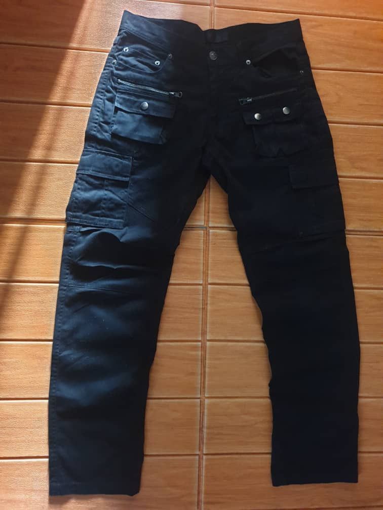 PPFM 💥Sparkle multipocket Japanese punk rock pant Size US 31 - 7 Thumbnail