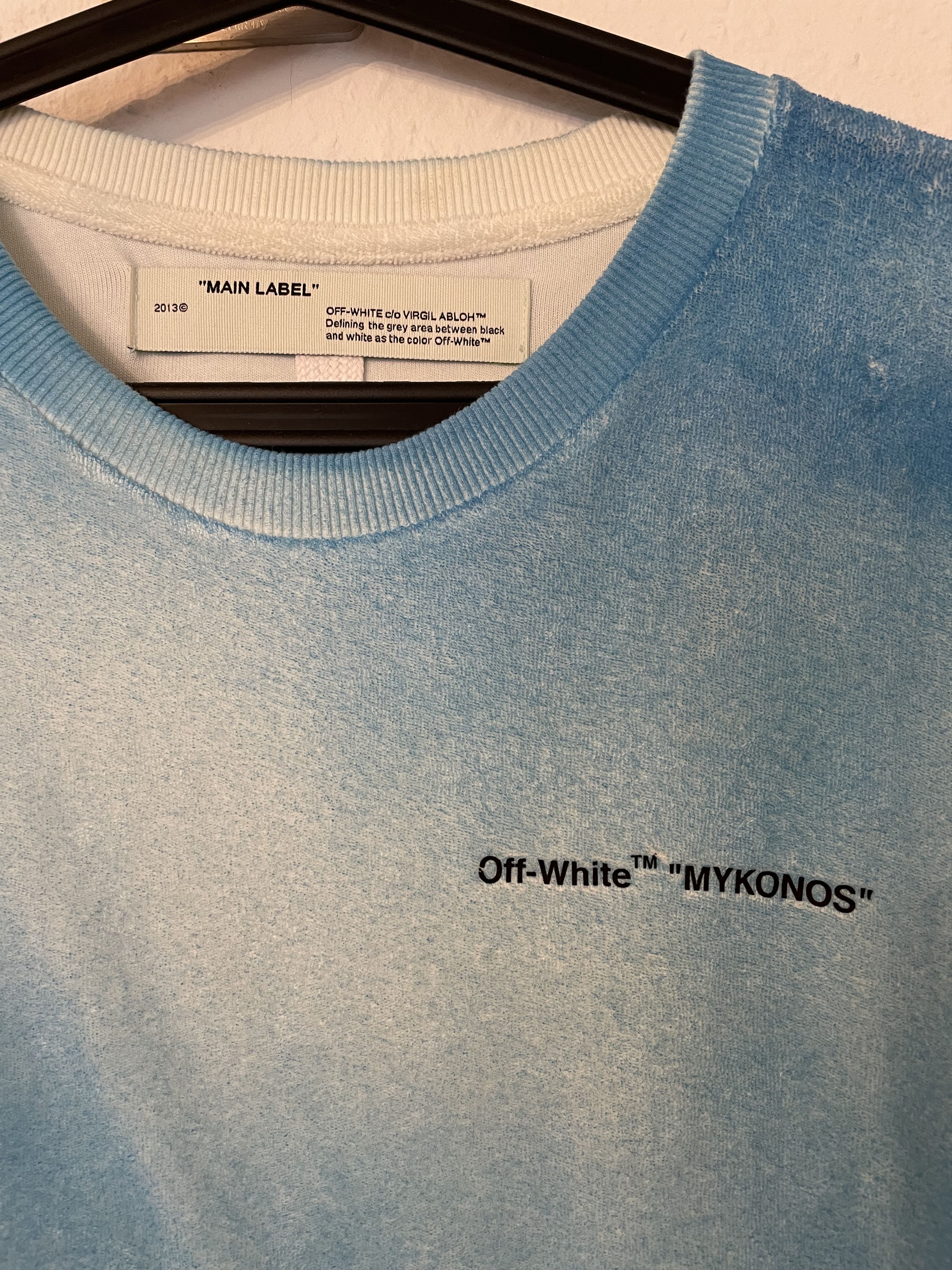 Off-White Off-White “Mykonos” Airbrush T-Shirt - Extremely rare 1/20 Size US XL / EU 56 / 4 - 4 Thumbnail