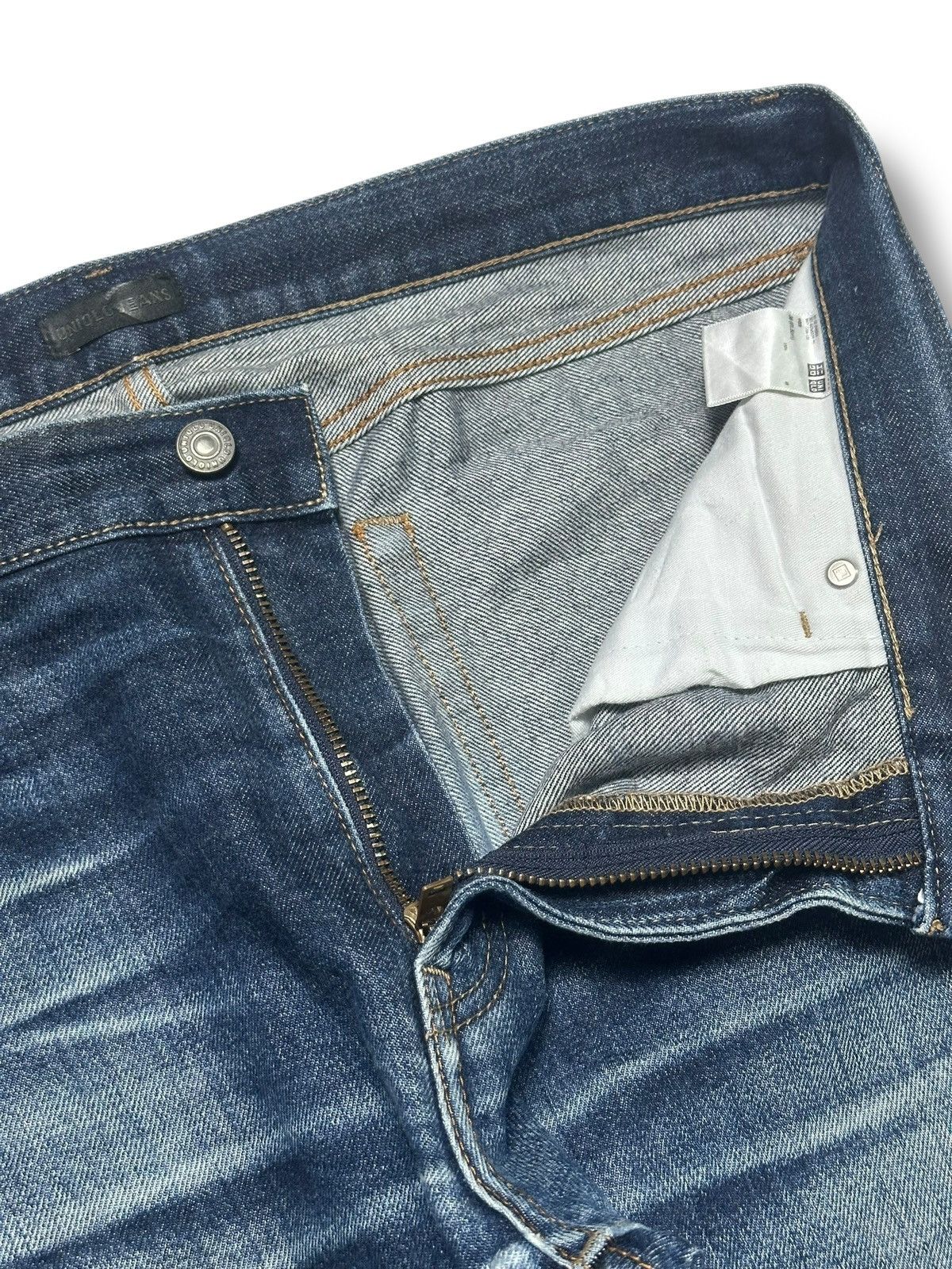 Uniqlo UNIQLO Selvedge Vintage Denim Kaihara Jeans Straight Leg Size US 37 - 12 Thumbnail