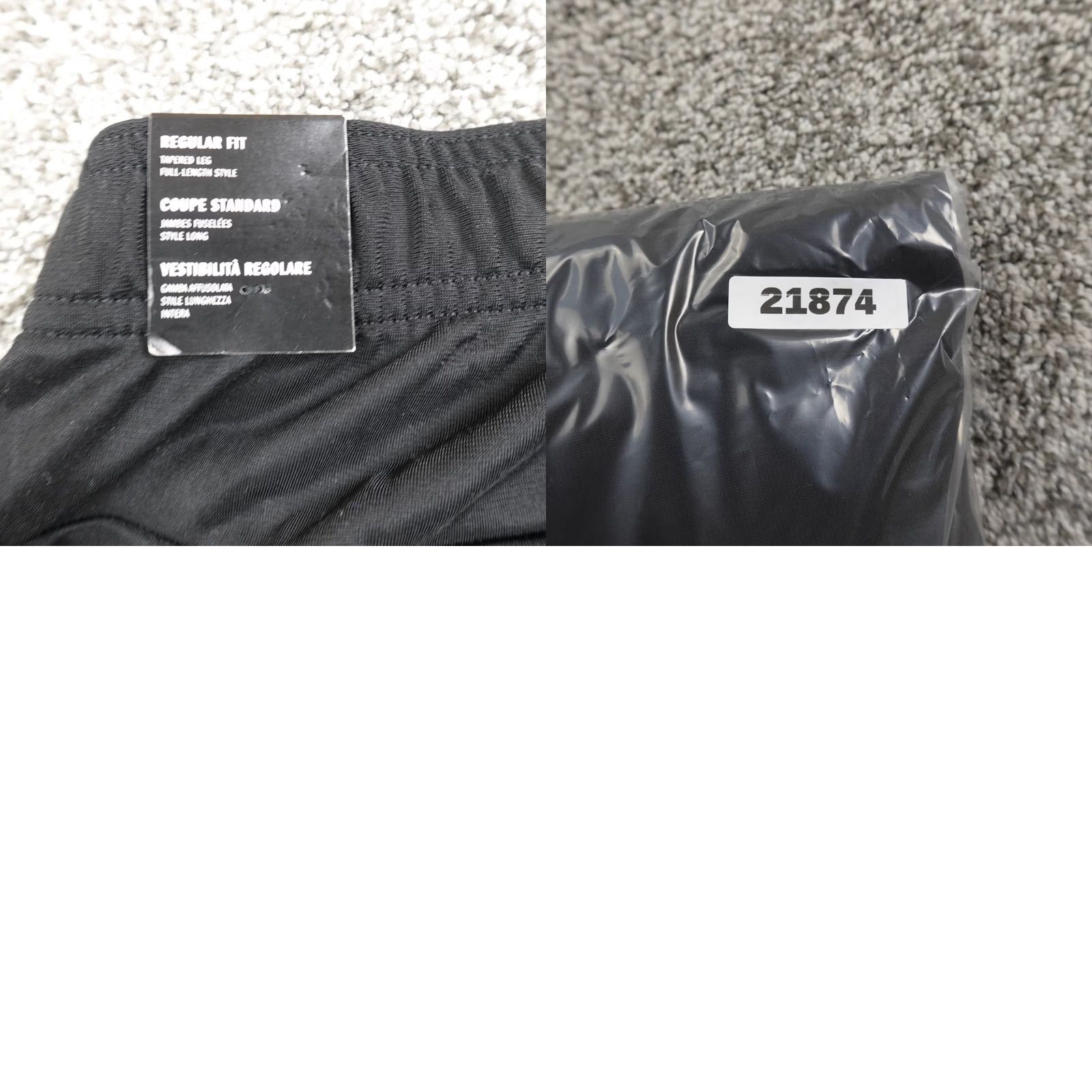 Adidas Adidas Pants Mens L Black Performance Joggers Track Warm Up Drawstring Sweatpants Gym Run Workout Train Size US 32 / EU 48 - 10 Thumbnail