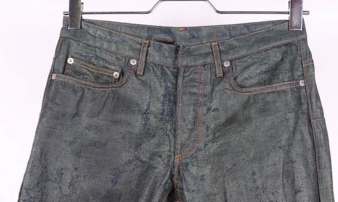 Dior Dior Homme Waxed Japan Denim Jeans Size US 31 - 3 Thumbnail