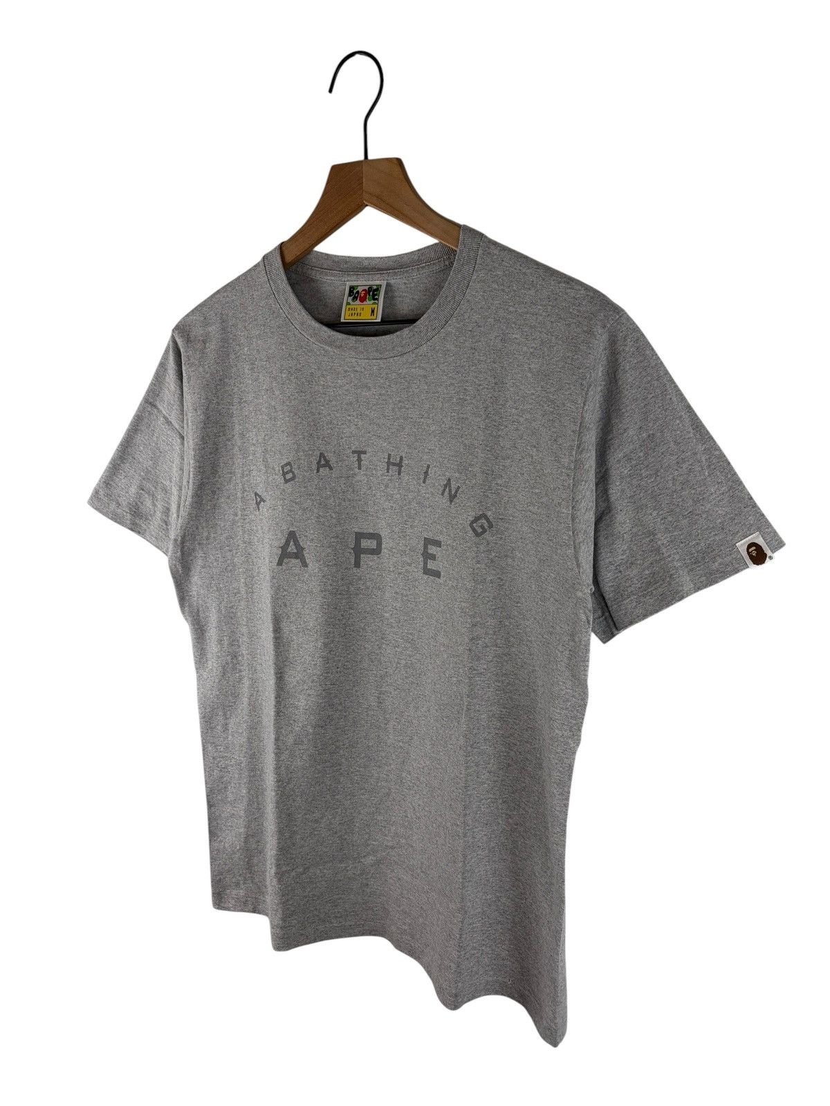 Bape Bape Logo Print Tee Size US M / EU 48-50 / 2 - 2 Thumbnail