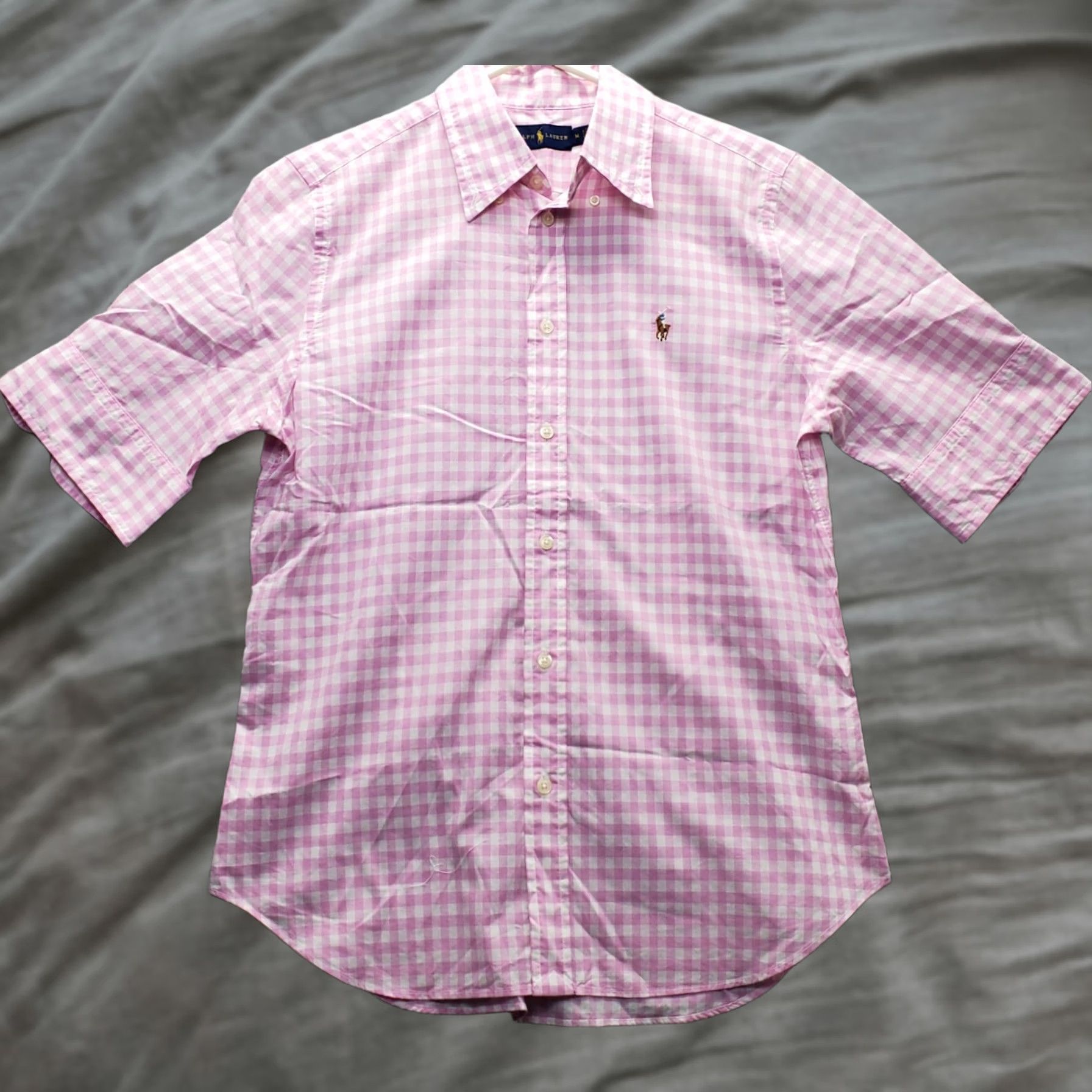 Ralph Lauren Ralph Lauren Shirt Mens M Multicolor Check Button-Down Collar Polo Pony Logo Button-Up Size US M / EU 48-50 / 2 - 1 Thumbnail