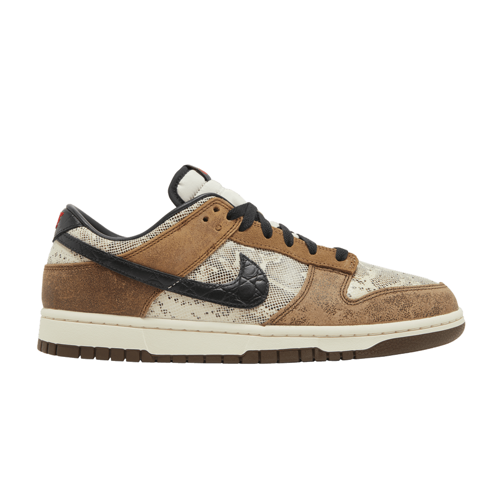 image of Nike Dunk Low Premium Co.jp Brown Snakeskin Shoes, Men's (Size 6)