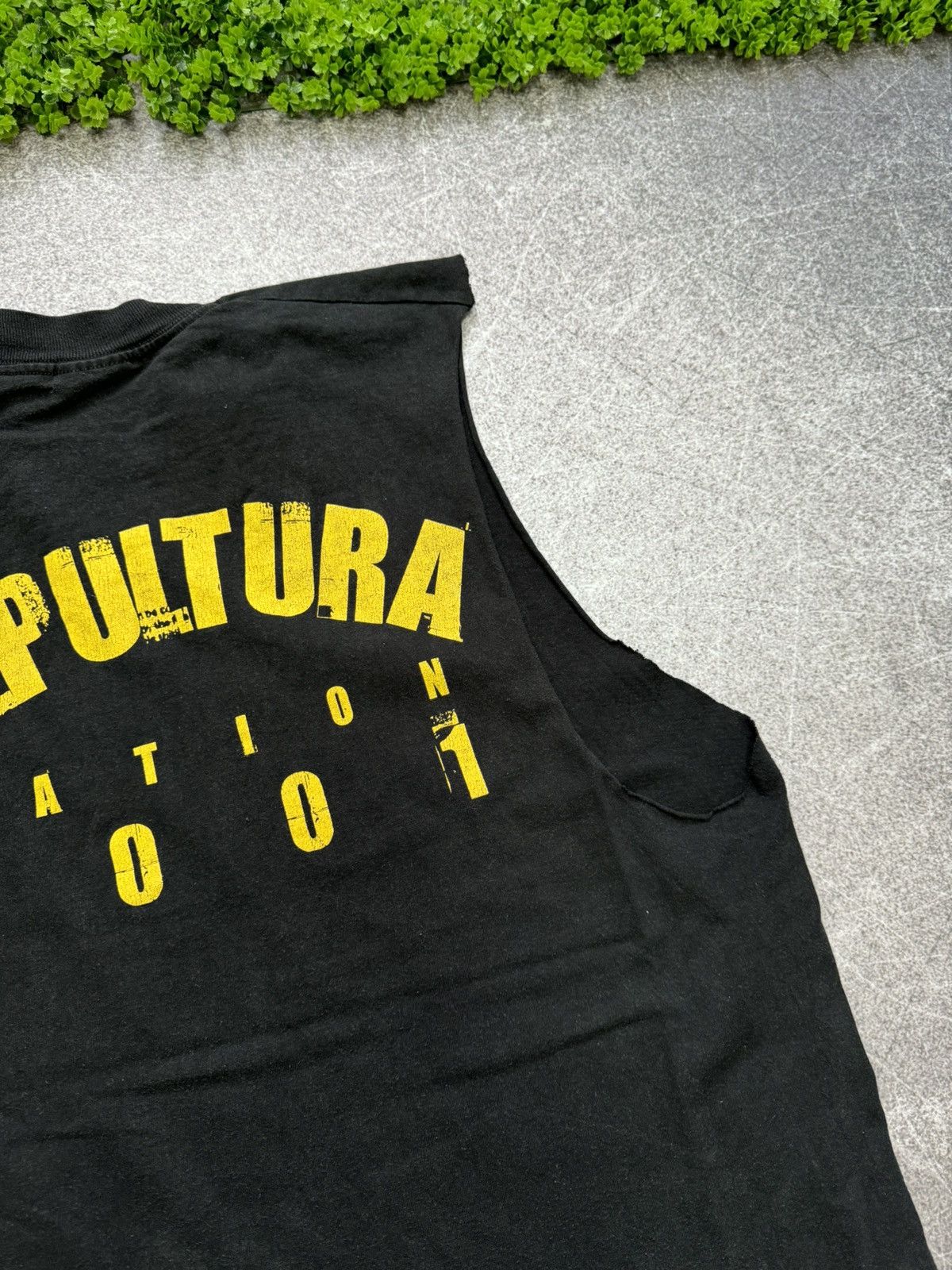 Band Tees × Vintage Vintage 2001 Sepultura Nation Tank Top Shirt Y2K Size US XL / EU 56 / 4 - 10 Thumbnail