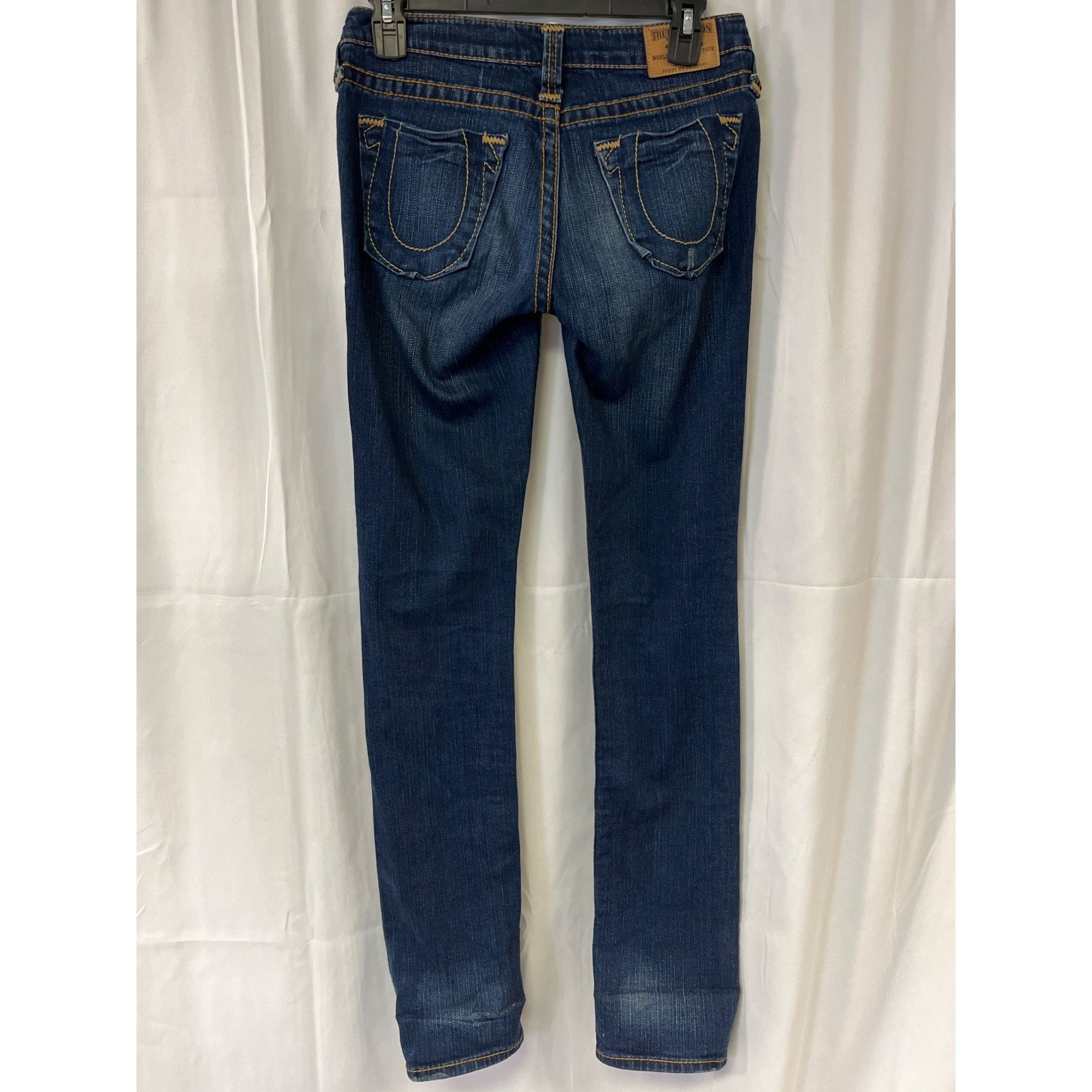 True Religion True Religion Women's Blue Jeans/Skinny Sz 26 SKU 4221 Size 26" / US 2 / IT 38 - 3 Thumbnail