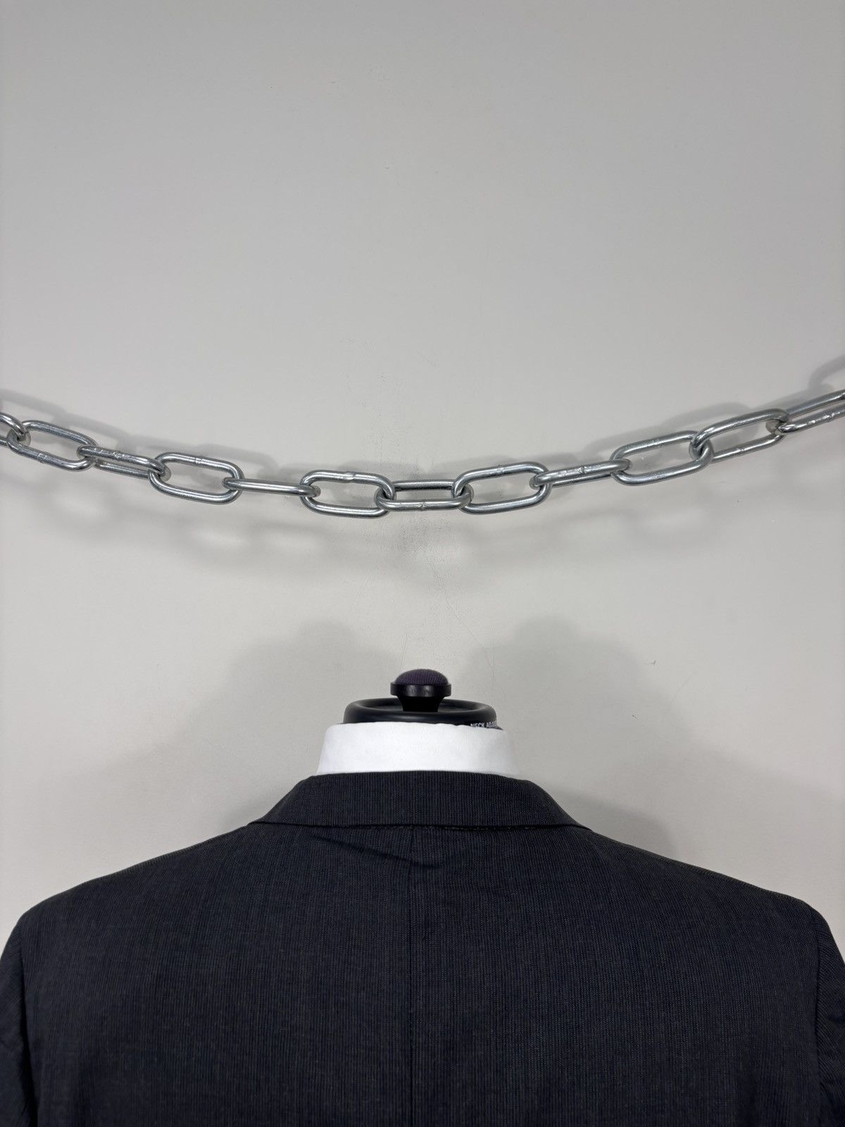 Japanese Brand Tapstory Japan Men’s Dark Gray Wool Blend Blazer Jacket Size 44R - 11 Thumbnail