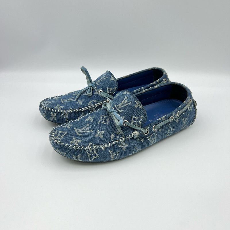 Louis Vuitton Louis Vuitton Arizona Denim Monogram Casual Shoes - Size US 8.5 / EU 41-42 - 1 Thumbnail