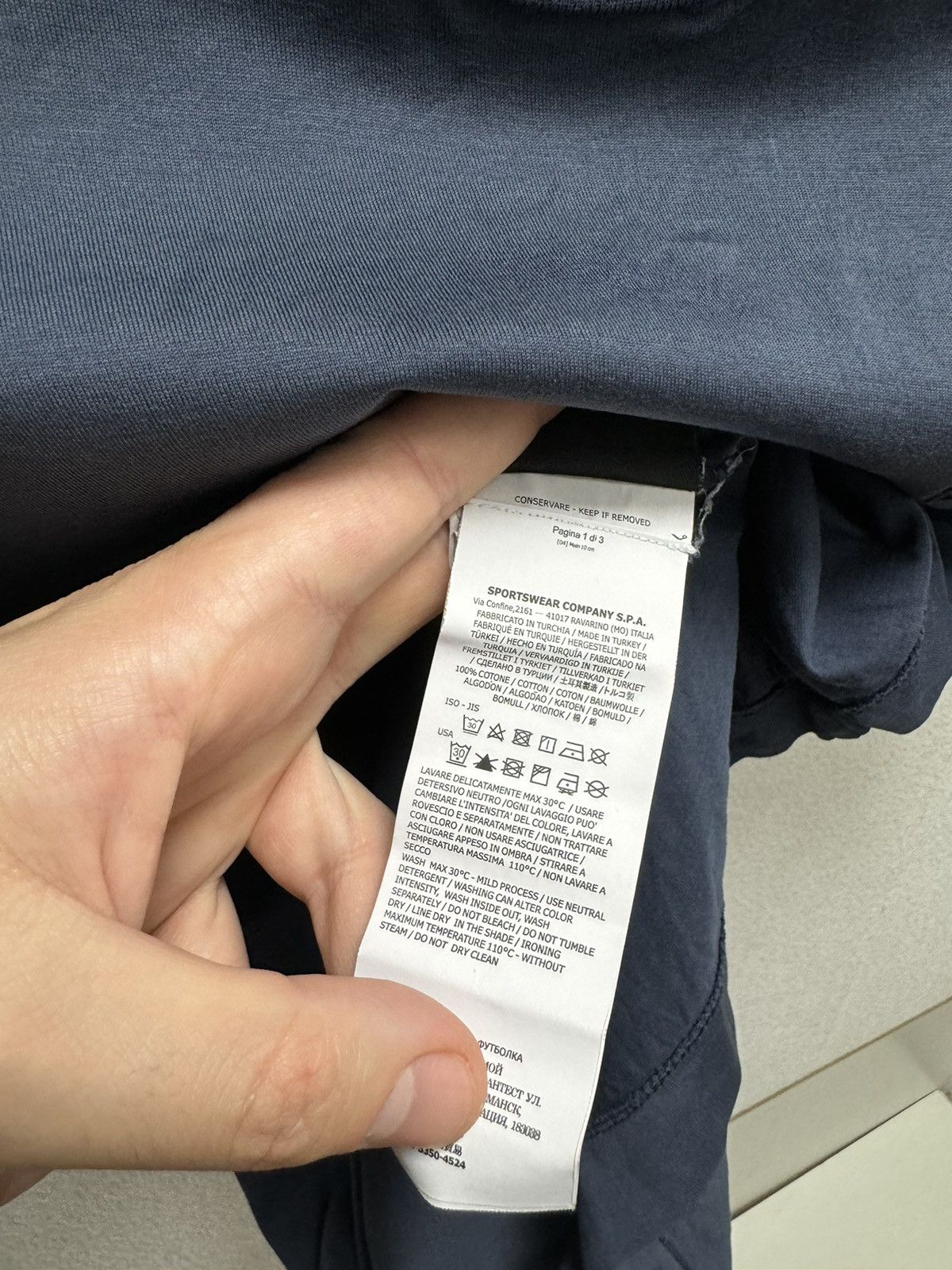 Stone Island Stone Island SI t-shirt S size patch program Size US S / EU 44-46 / 1 - 10 Thumbnail