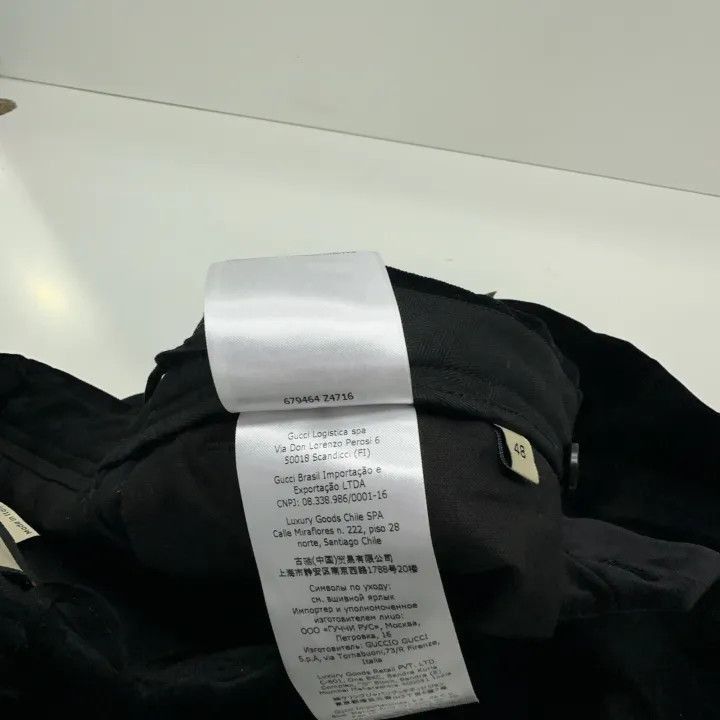 Gucci Gucci Aria Black Velvet Casual Shorts-2507 Size US 44 / EU 60 - 6 Thumbnail