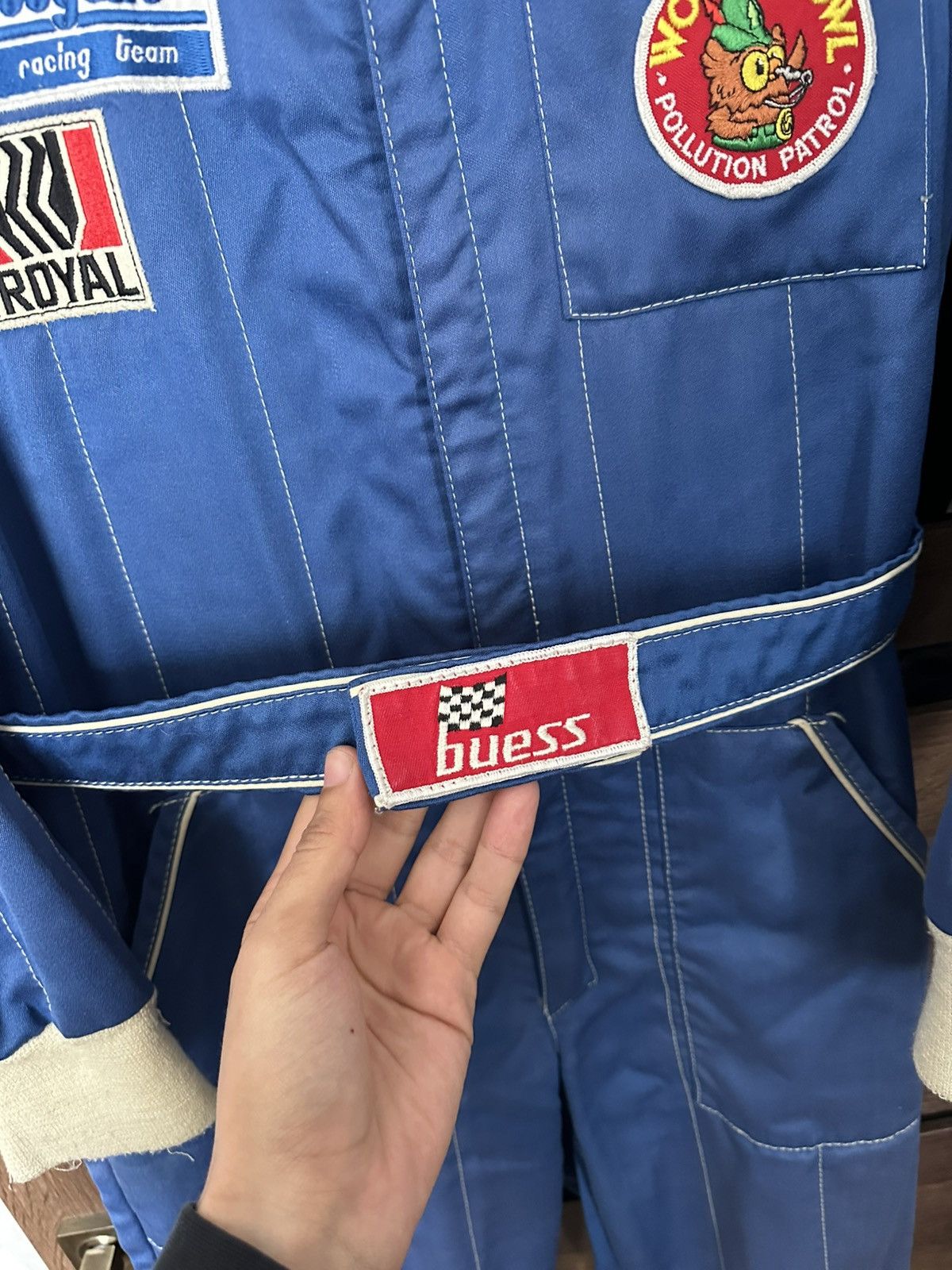 Vintage Volkswagen Vintage Racing Overall Jacket Pants 80s Size US 34 / EU 50 - 8 Thumbnail