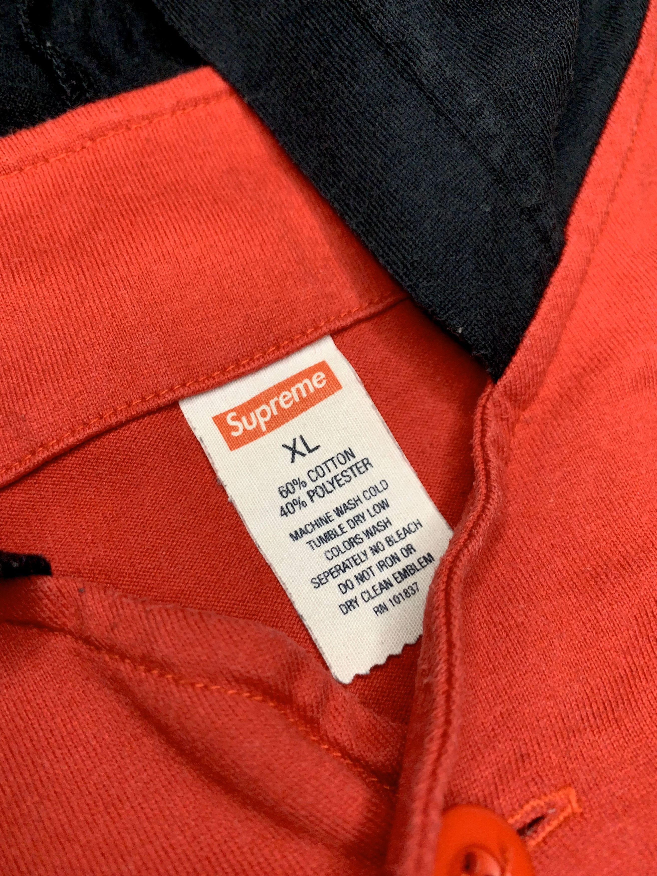 Supreme Supreme SS16 Hooded Baseball Top Size US XL / EU 56 / 4 - 2 Thumbnail