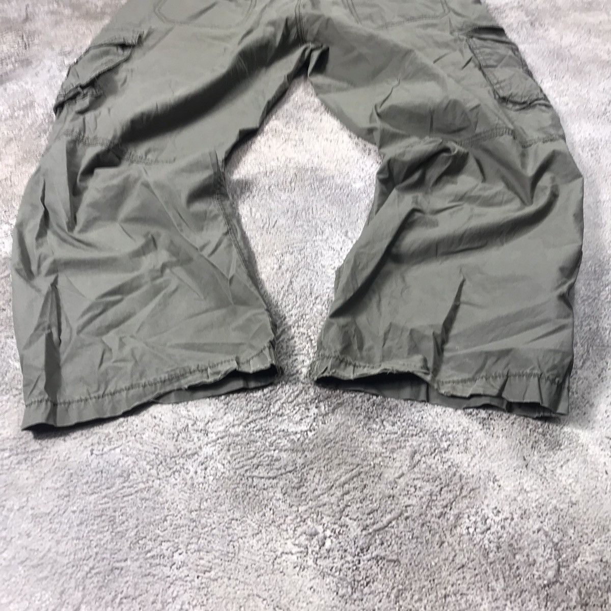 Vintage Vintage 90s Baggy Cargo Pants Parachute Flared Streetwear 30 Size 30" / US 8 / IT 44 - 8 Thumbnail