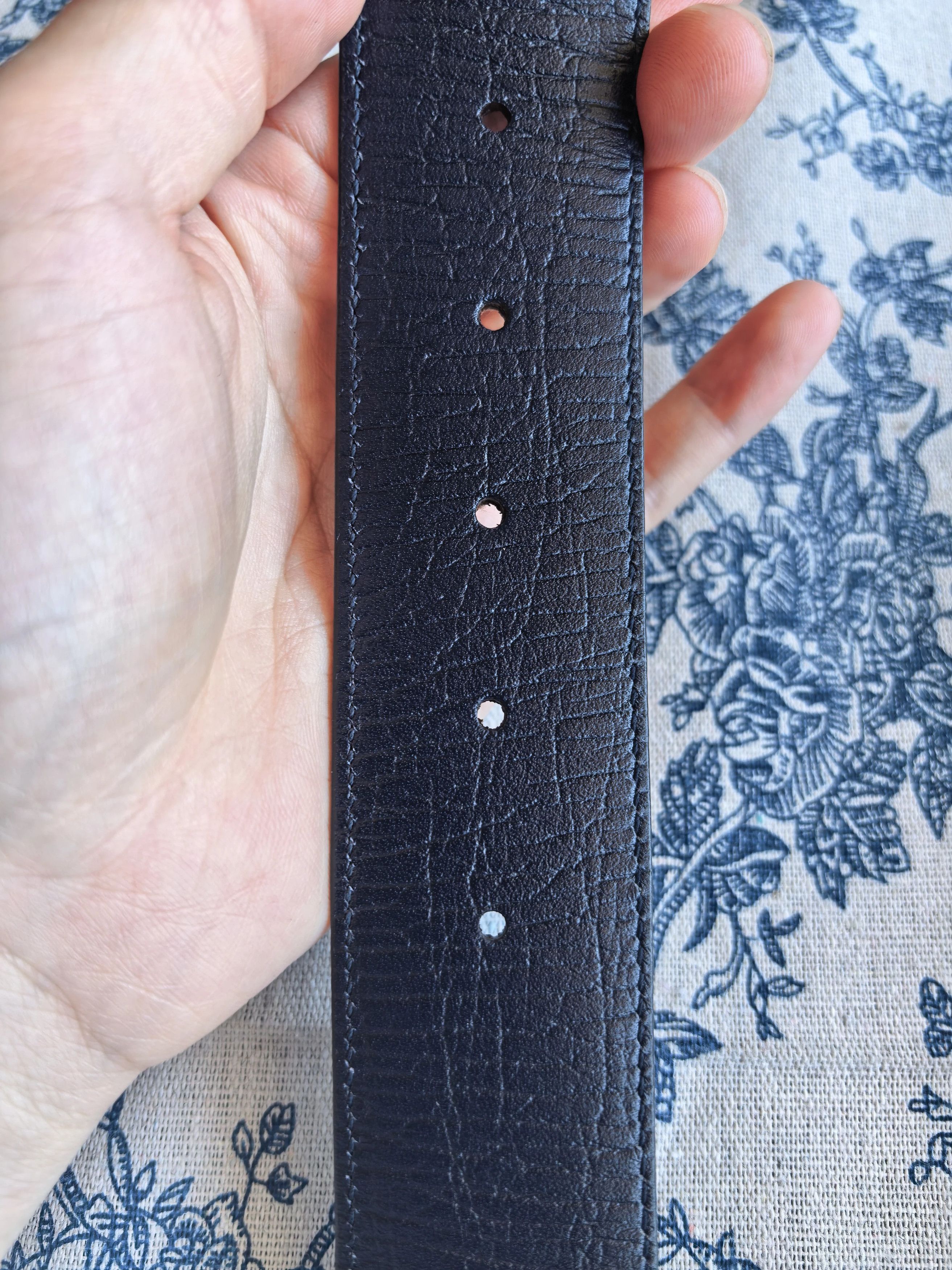 Gucci Gucci Classic GG Monogram Belt Near Mint Size 100 Size ONE SIZE - 6 Thumbnail