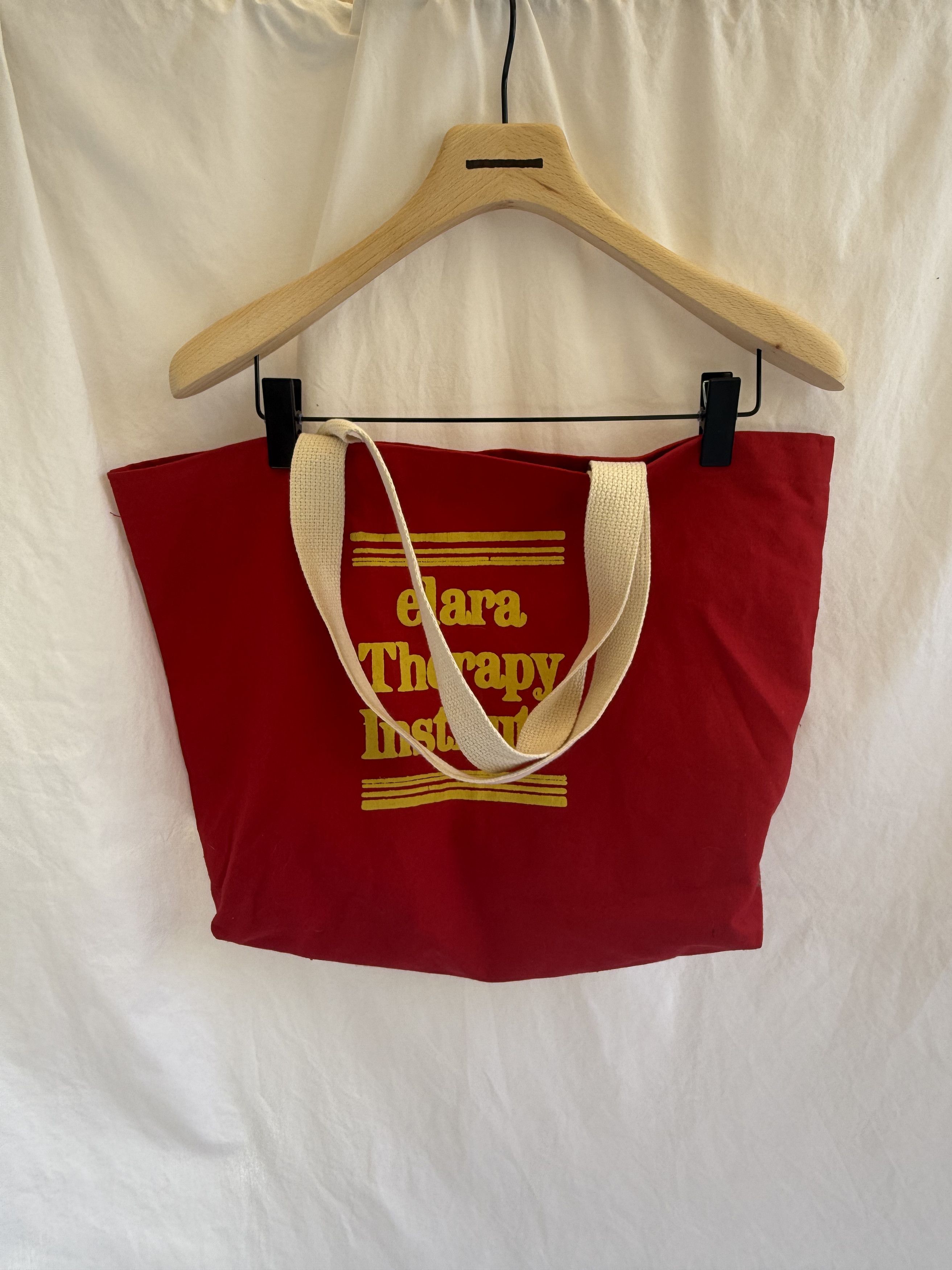 Elara × Online Ceramics X ELARA THERAPY INSTITUTE Puffy Print Tote Bag Size ONE SIZE - 8 Thumbnail
