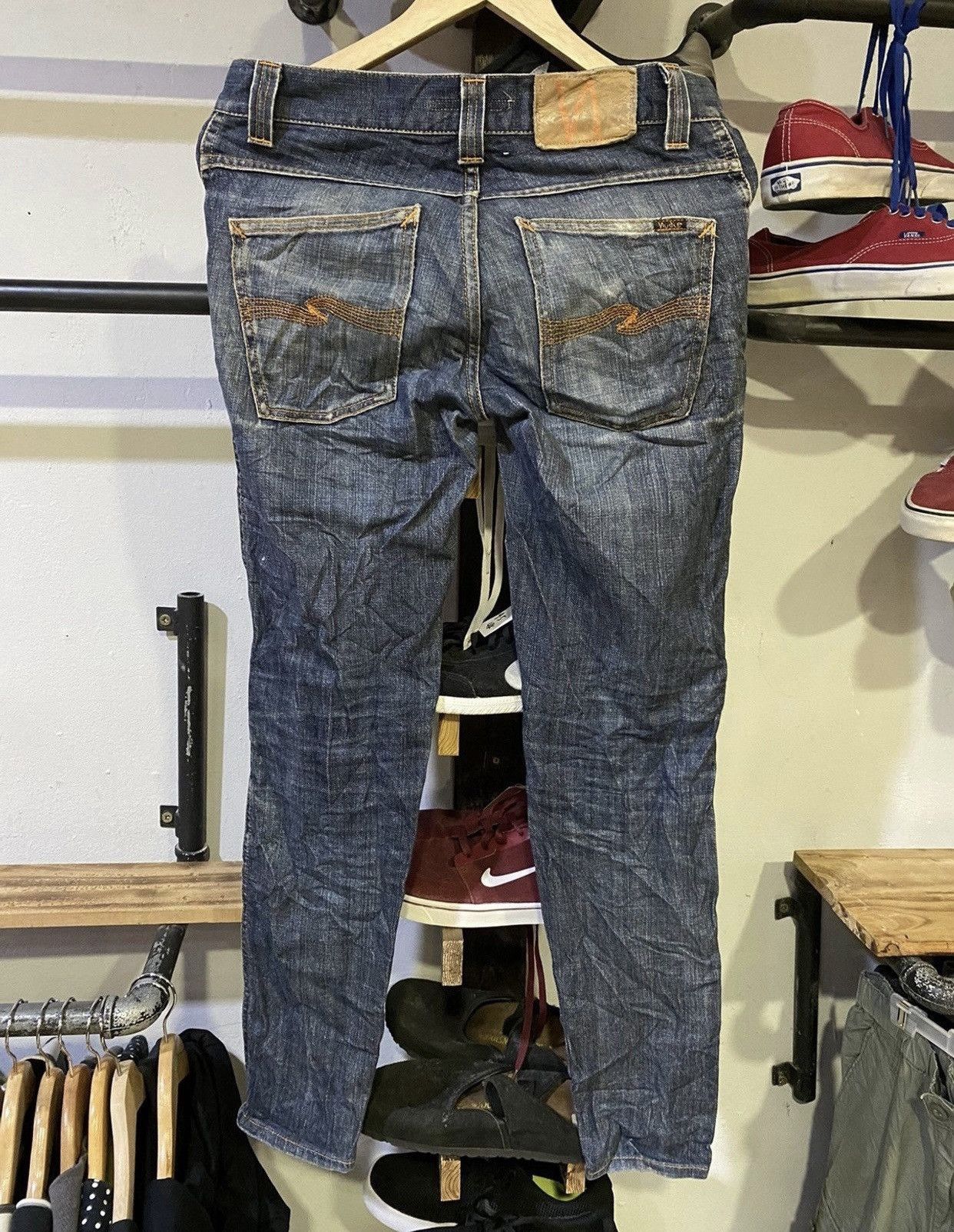 Nudie Jeans "Skinny Fit" / Black Wash / 28x30 Size US 28 / EU 44 - 2 Thumbnail