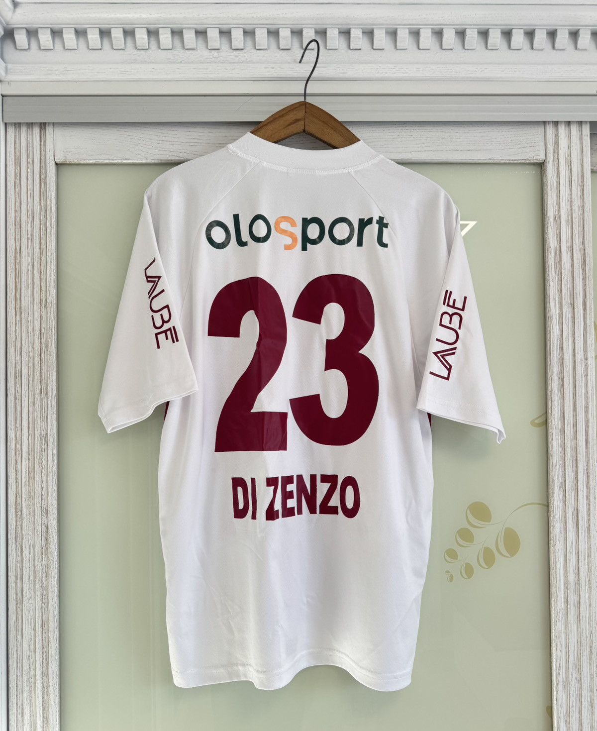 Errea Di Zenzo #23 Bellinzona 2008-2009 Away Soccer Jersey Shirt Size US L / EU 52-54 / 3 - 1 Thumbnail