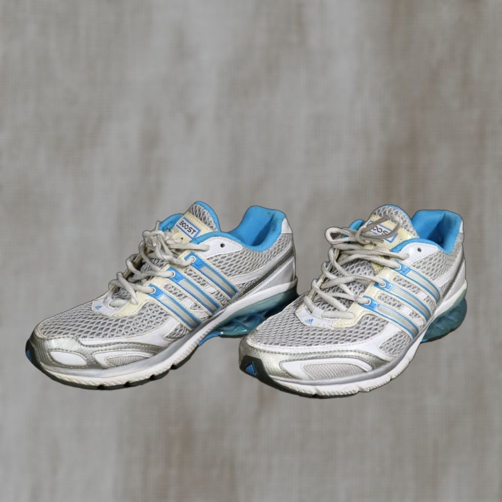 Adidas Adidas Boost Sneakers Women's Cross Training Athletic Size 7.5 Blue/White Shoewear 378056 Size US 8 / IT 38 - 1 Thumbnail