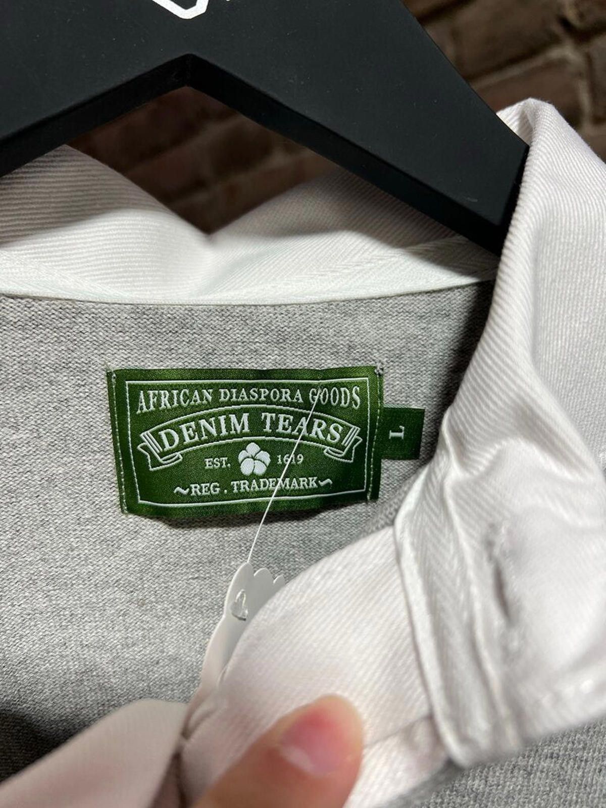 DENIM TEARS Denim Tears Grey Polo Sz. L Size ONE SIZE - 3 Thumbnail