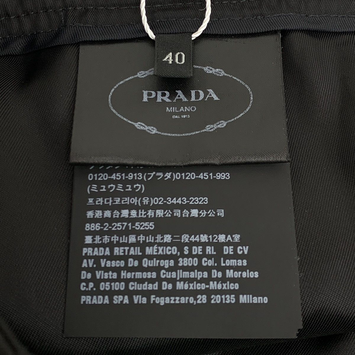 Prada Prada Black Triangle Label Nylon Casual Half Skirt Size 27" / US 4 / IT 40 - 8 Thumbnail