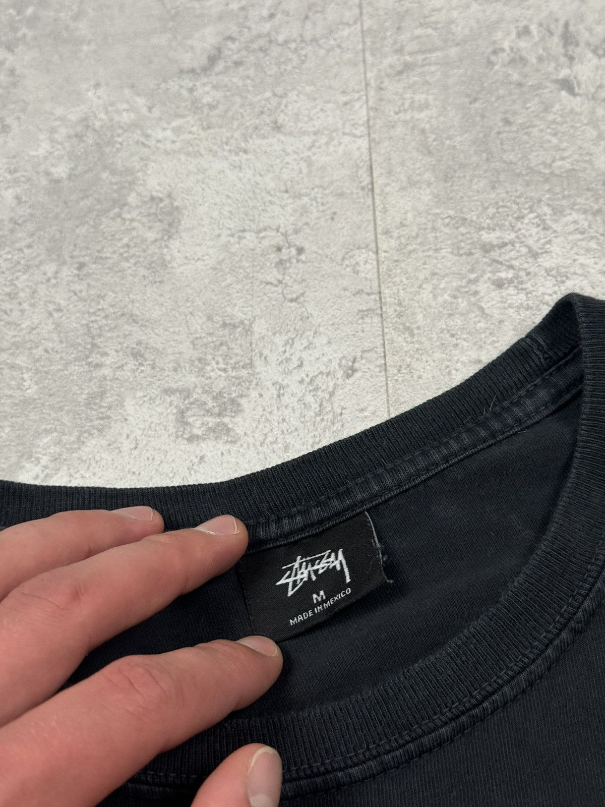 Stussy Stussy Flower T-Shirt Big Logo Size M Size US M / EU 48-50 / 2 - 9 Thumbnail