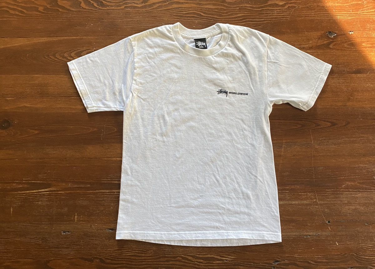 Stussy Stussy “Go Live Stoopid Large.” White Tee Size US XS / EU 42 / 0 - 10 Thumbnail
