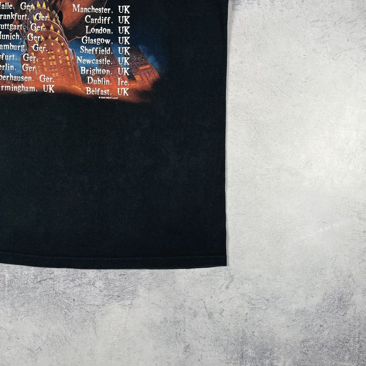 Band Tees Vintage Meat Loaf Rock Band Tour T Shirt 2003/2004 Size US M / EU 48-50 / 2 - 15 Thumbnail