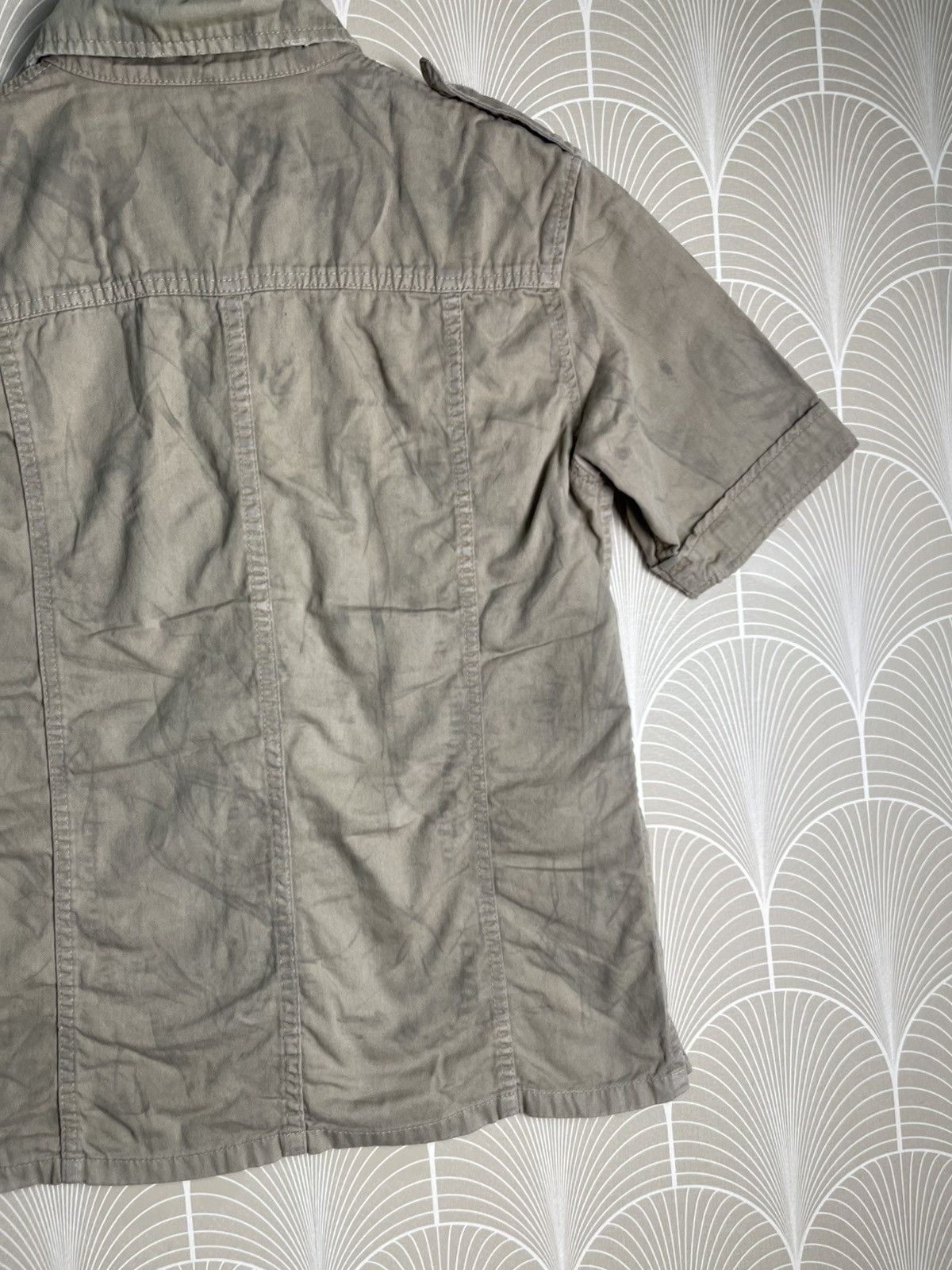 Hysteric Glamour 90s HYSTERIC GLAMOUR MILITARY BUTTON UP SHIRT Size US S / EU 44-46 / 1 - 11 Thumbnail