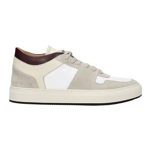 image of Common Projects Ob1O1E0324 Sneakers In Gray & White in Gray/White, Men's (Size 11)