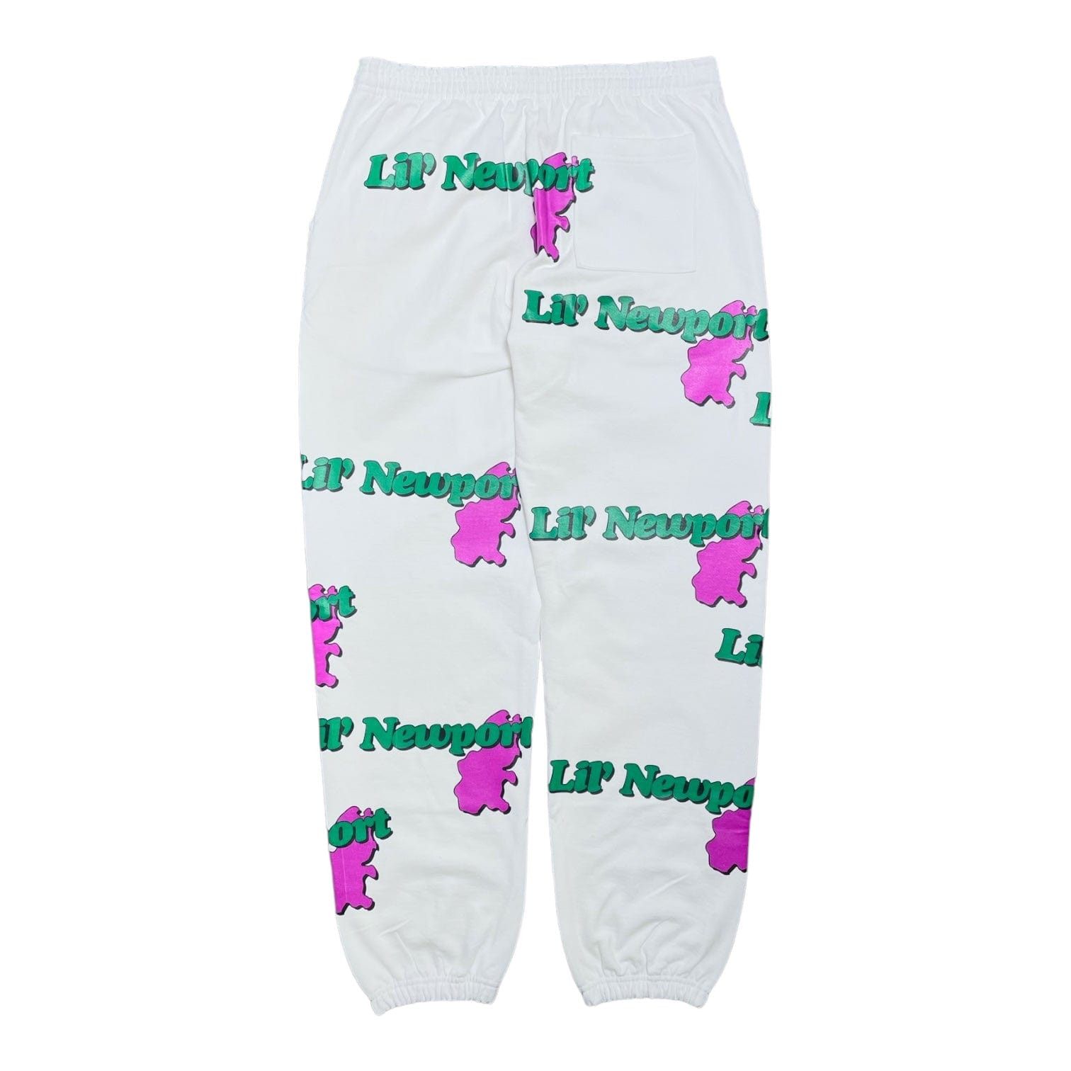 Yams Day Lil Newport Sweatpants White