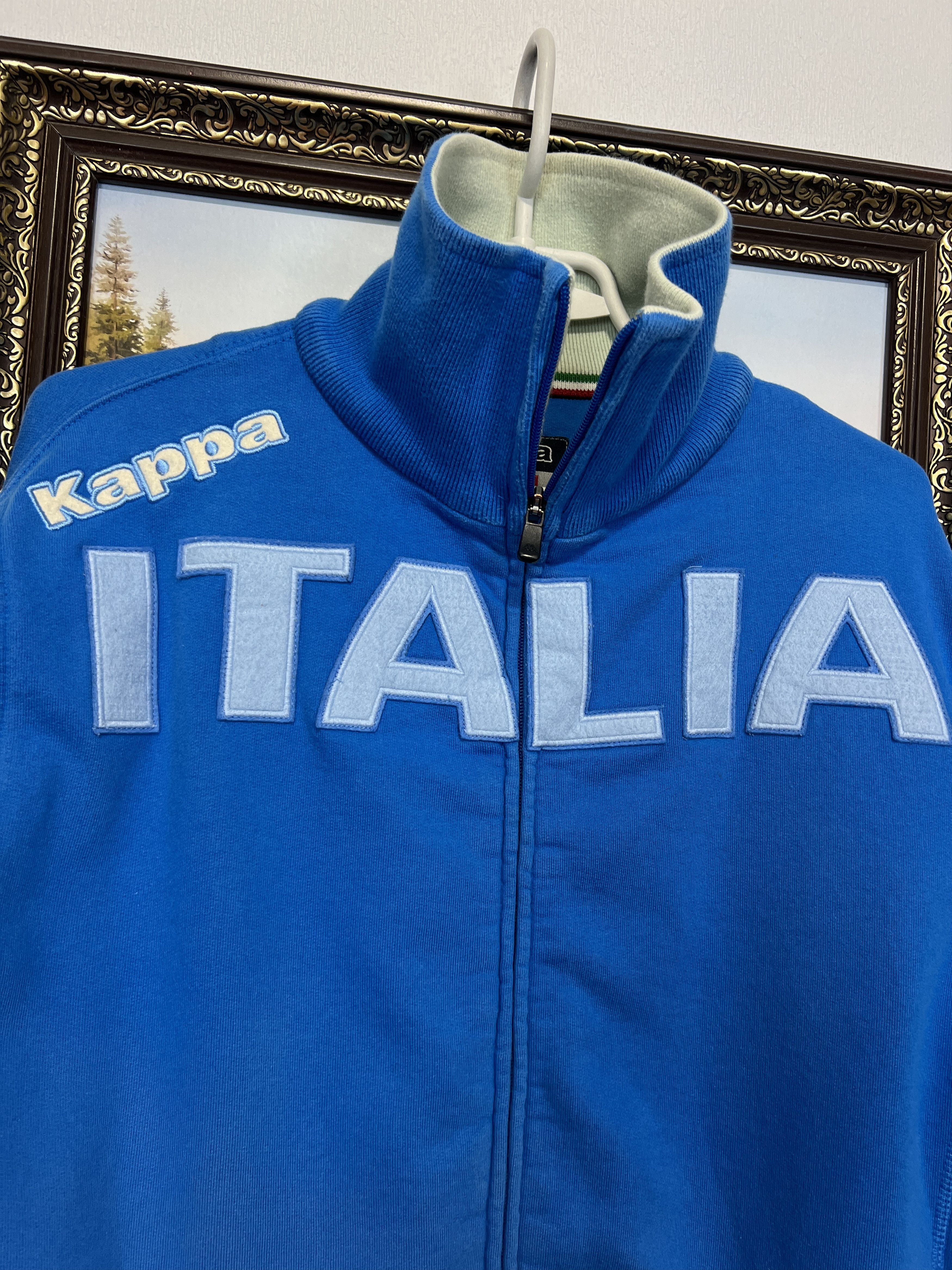 Kappa Vintage 2000's Kappa Italy Football Jacket Soccer Track Top Size US M / EU 48-50 / 2 - 3 Thumbnail