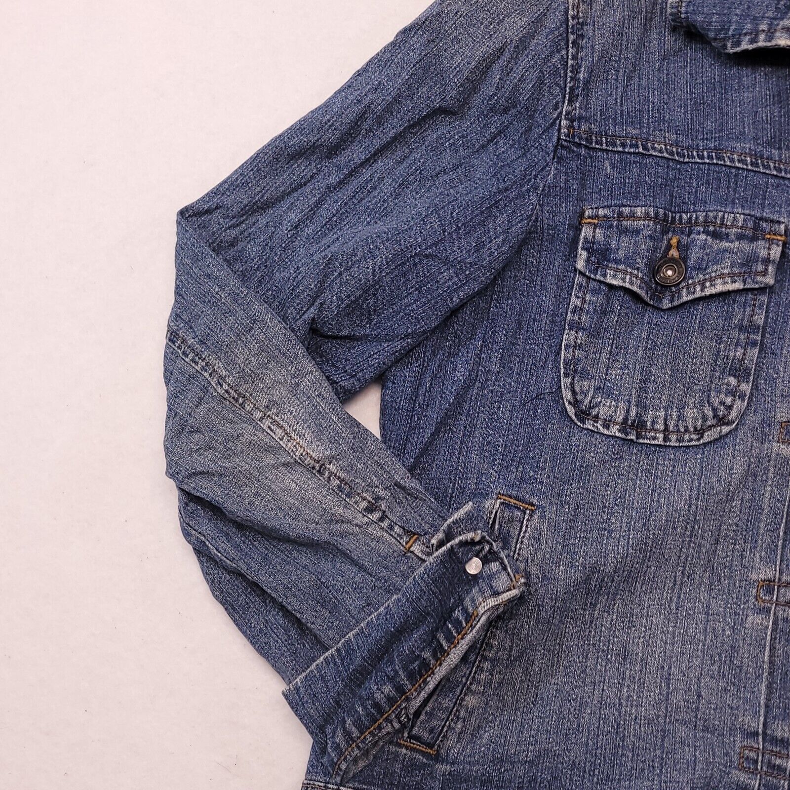 St. Johns Bay St Johns Bay Casual Button Up Denim Jacket Women Size L Blue Size L / US 10 / IT 46 - 4 Thumbnail
