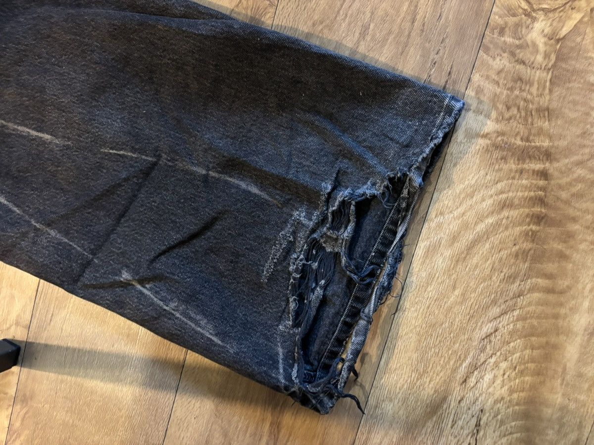 Balenciaga Mud Show brown/black bleached distressed baggy jeans Size US 30 / EU 46 - 6 Thumbnail
