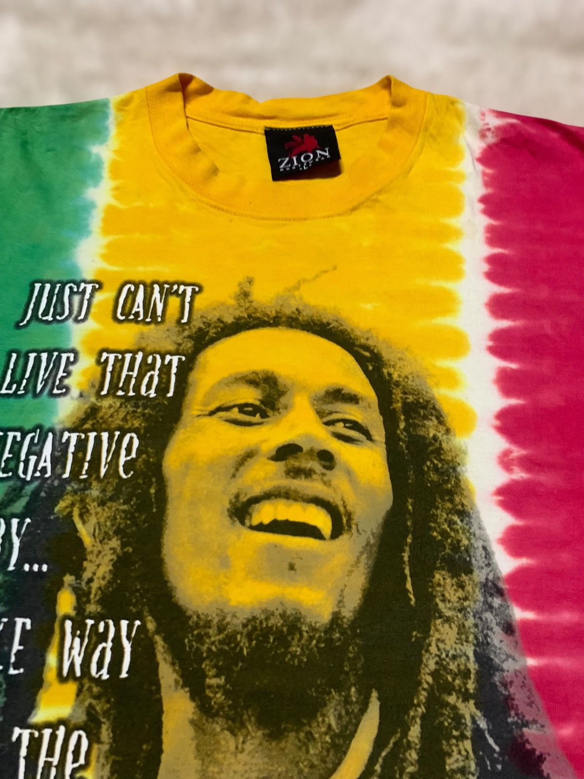Band Tees × Bob Marley × Vintage Band Tees Vintage Bob Marley 1999 Size US L / EU 52-54 / 3 - 3 Thumbnail
