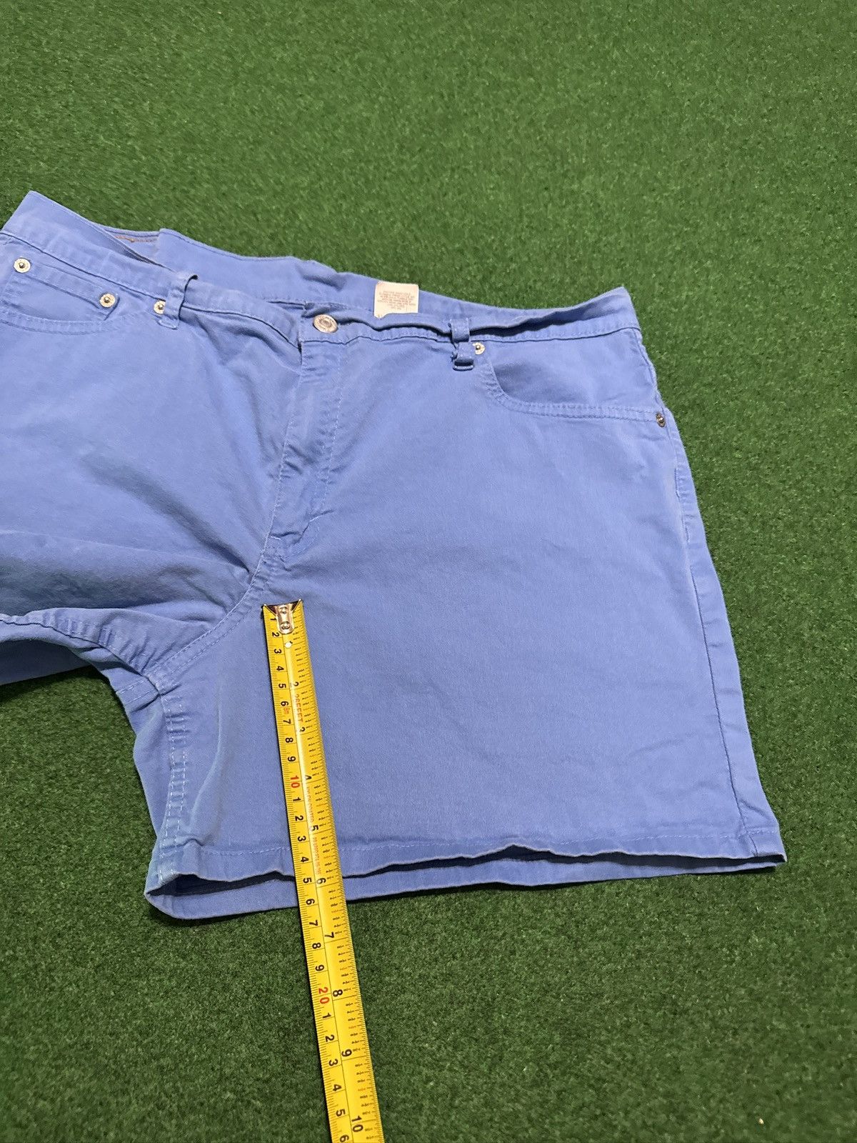 Levi's Vintage Clothing Levis 555 Guy Fit Vintage 16 Mis Blue Shorts 36 Waist 6” Size 36" / US 14 / IT 50 - 7 Thumbnail