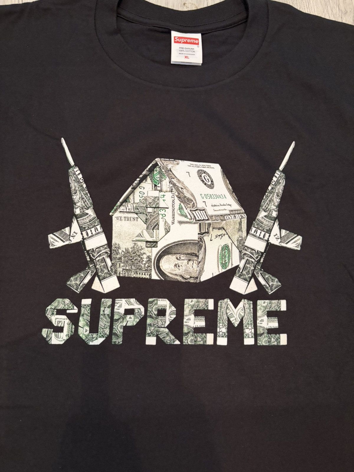 Supreme Supreme SS26 Origami Tee Black - Size XL Size US XL / EU 56 / 4 - 2 Thumbnail